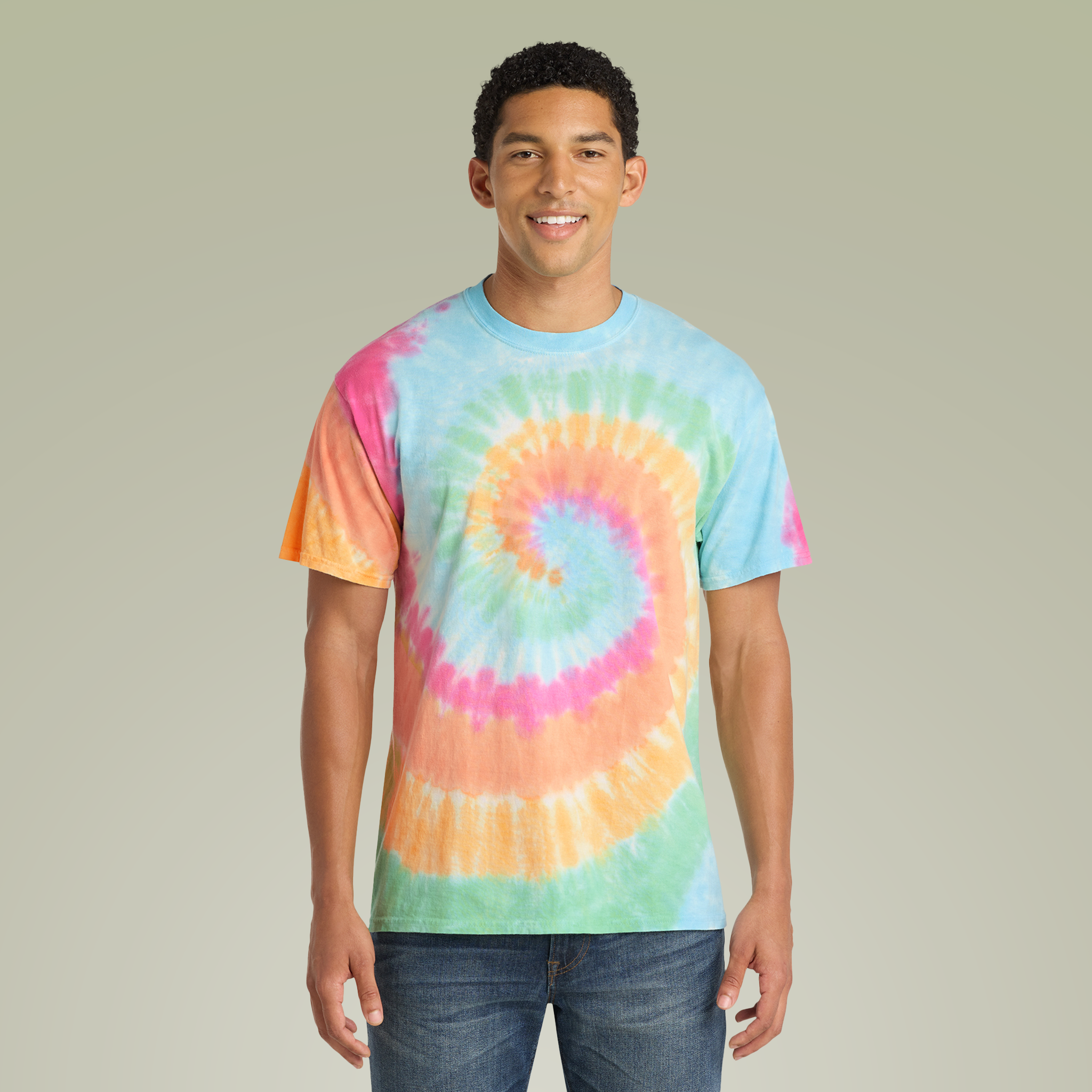 Men's Tie-Dye Tee - Main Image