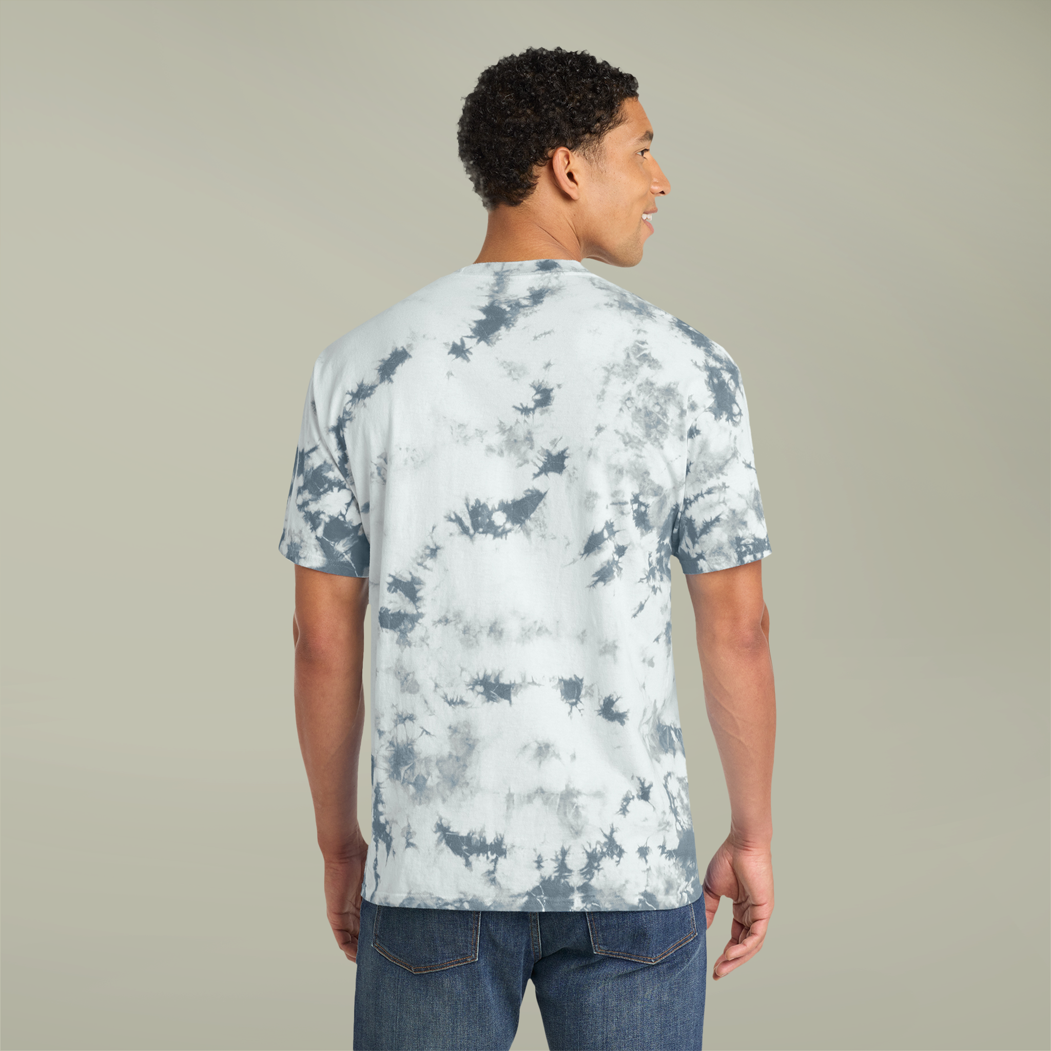Unisex Crystal Tie-Dye Tee - Thumbnail Image