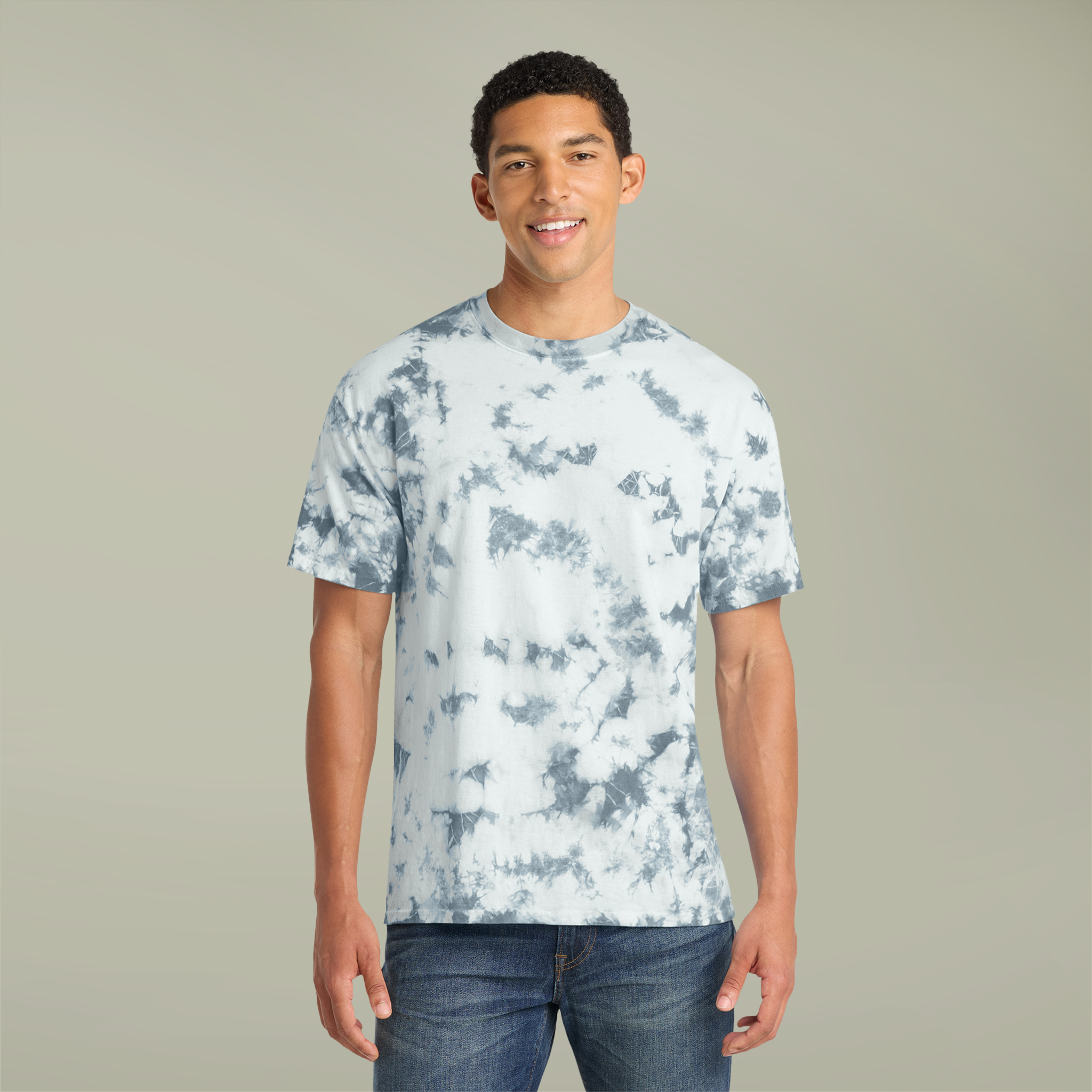 Unisex Crystal Tie-Dye Tee - Main Image