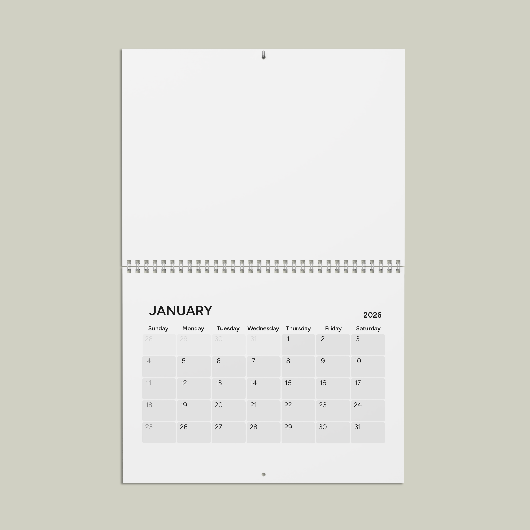 Calendar (2026)Design