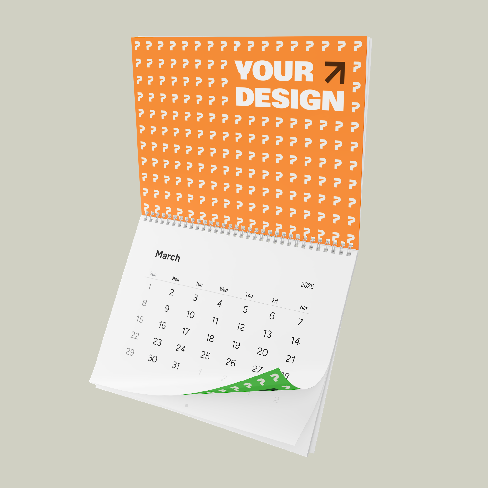 Standard Wall Calendar (2026)