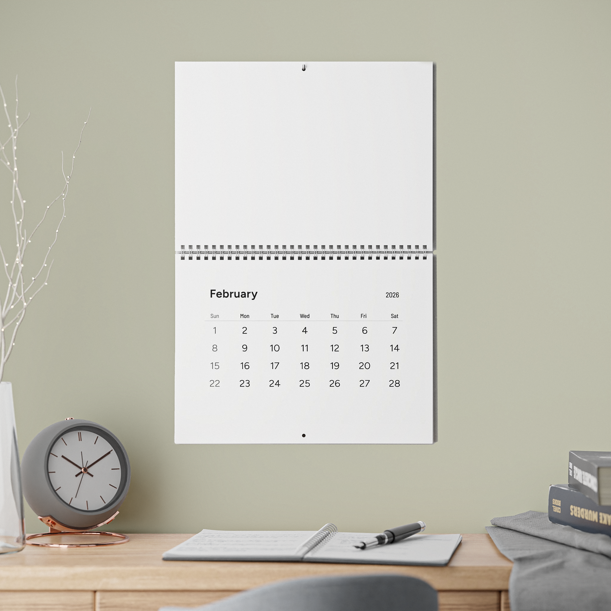 Standard Wall Calendar (2026)Design