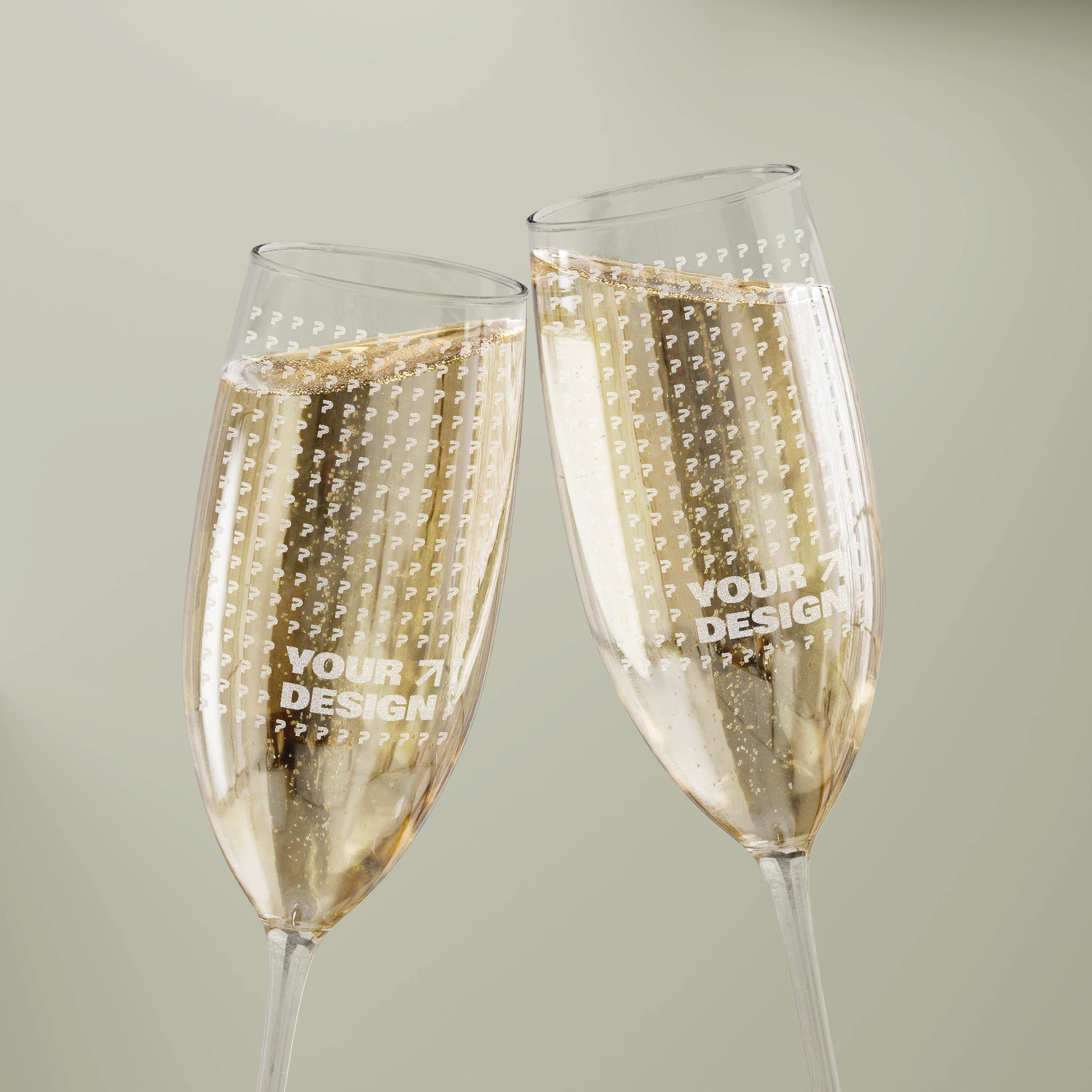Champagne Glass, 8oz (Engraving)