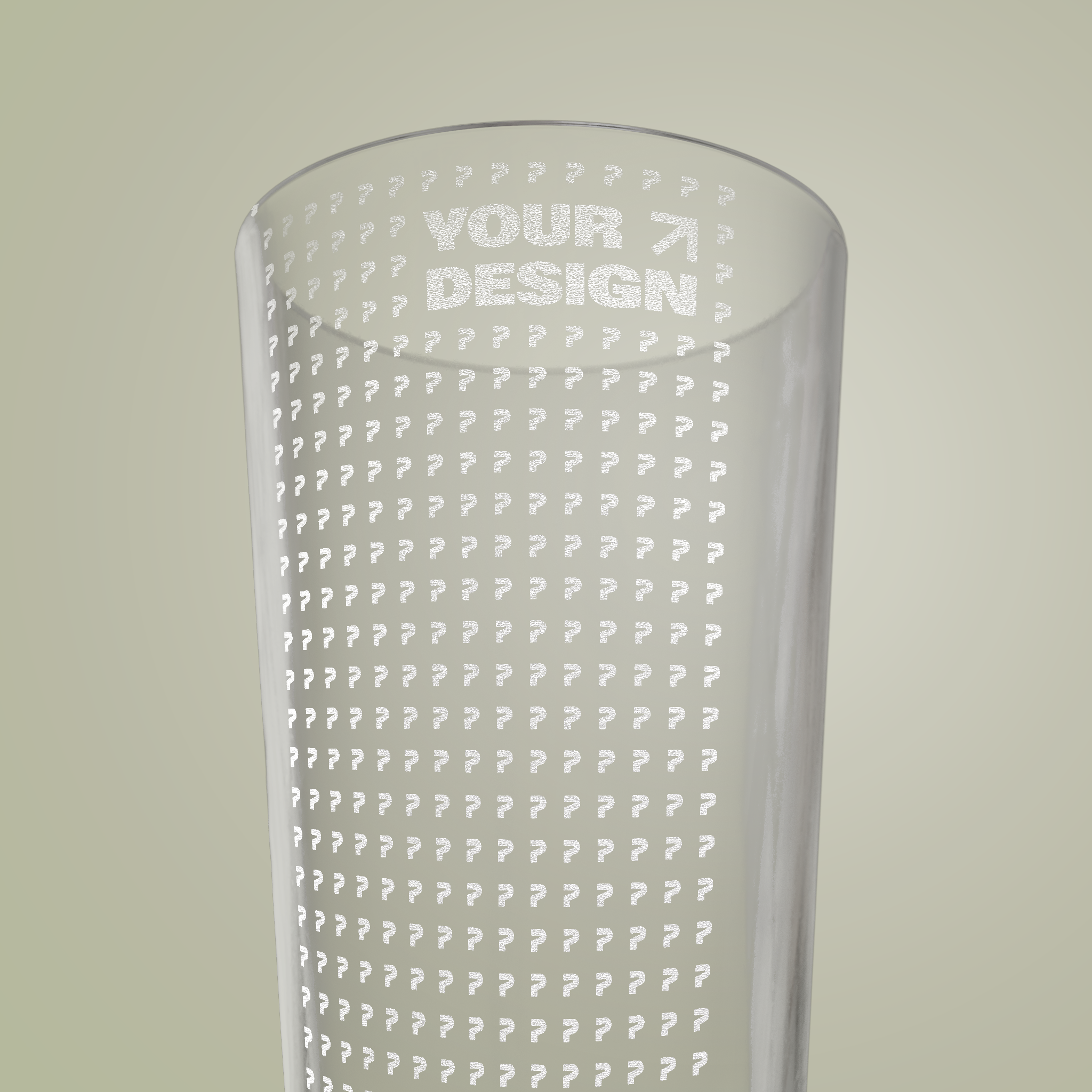 Pint Mixing Glass, 16oz (Engraving)