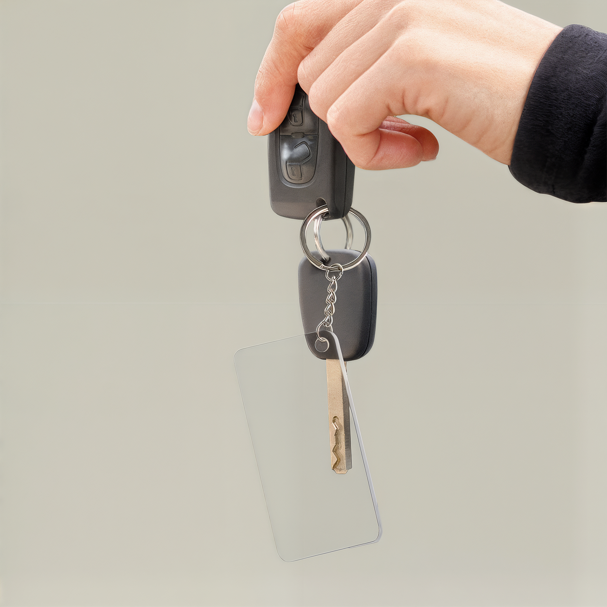 Single-Sided Printed Keychain Charm - Thumbnail Image