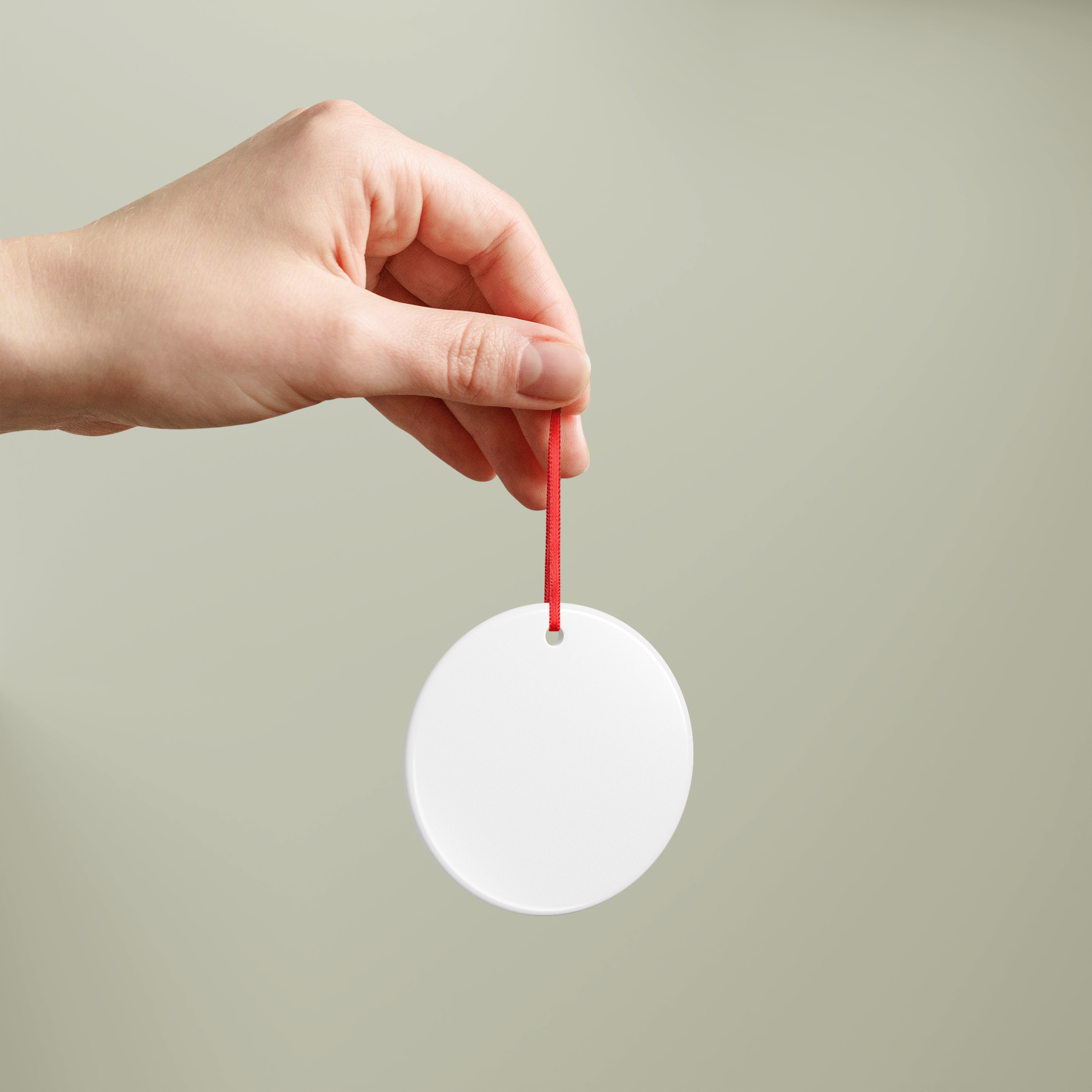 Ceramic Ornament, 2-Side Print - Thumbnail Image