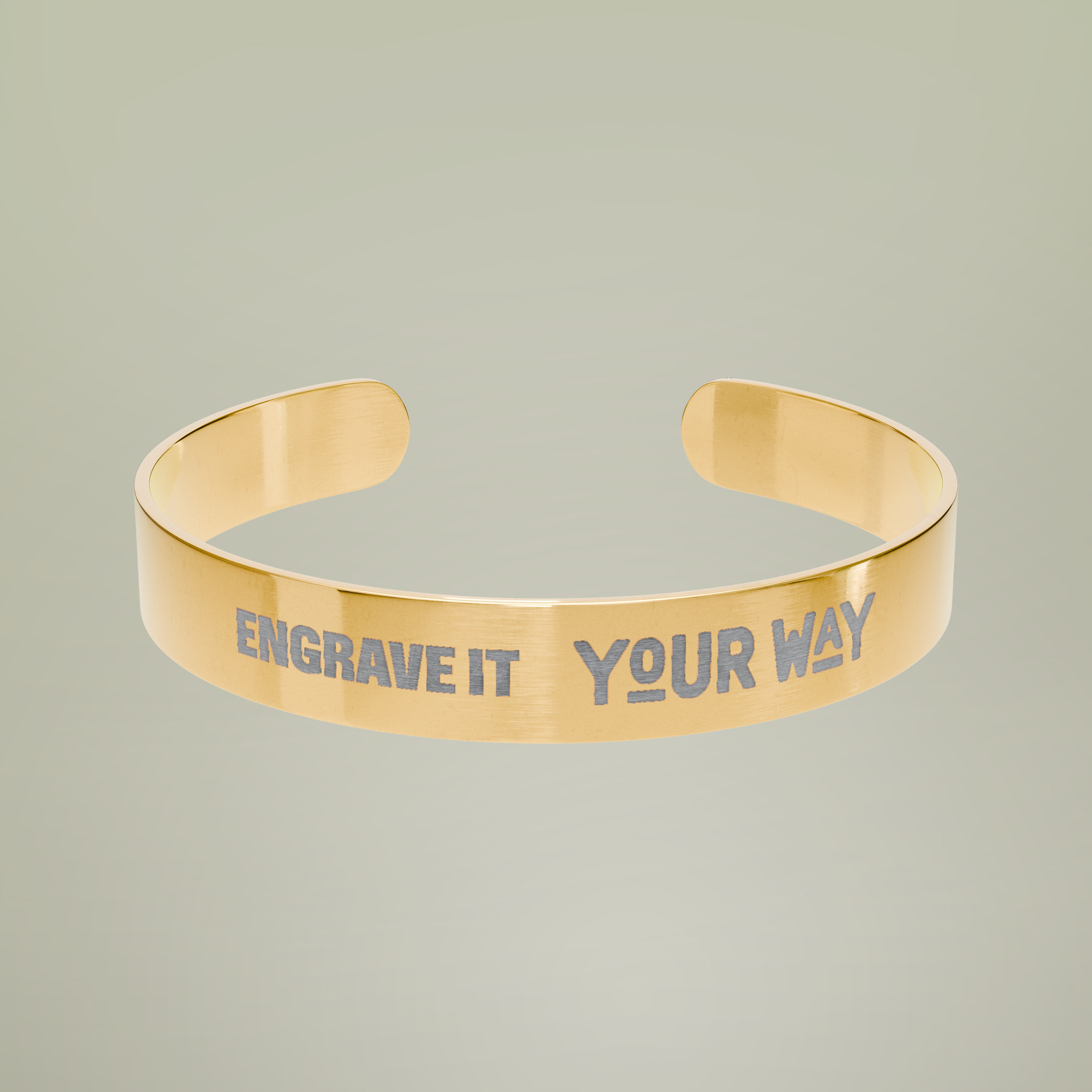 Cuff Bracelet (Engraving)