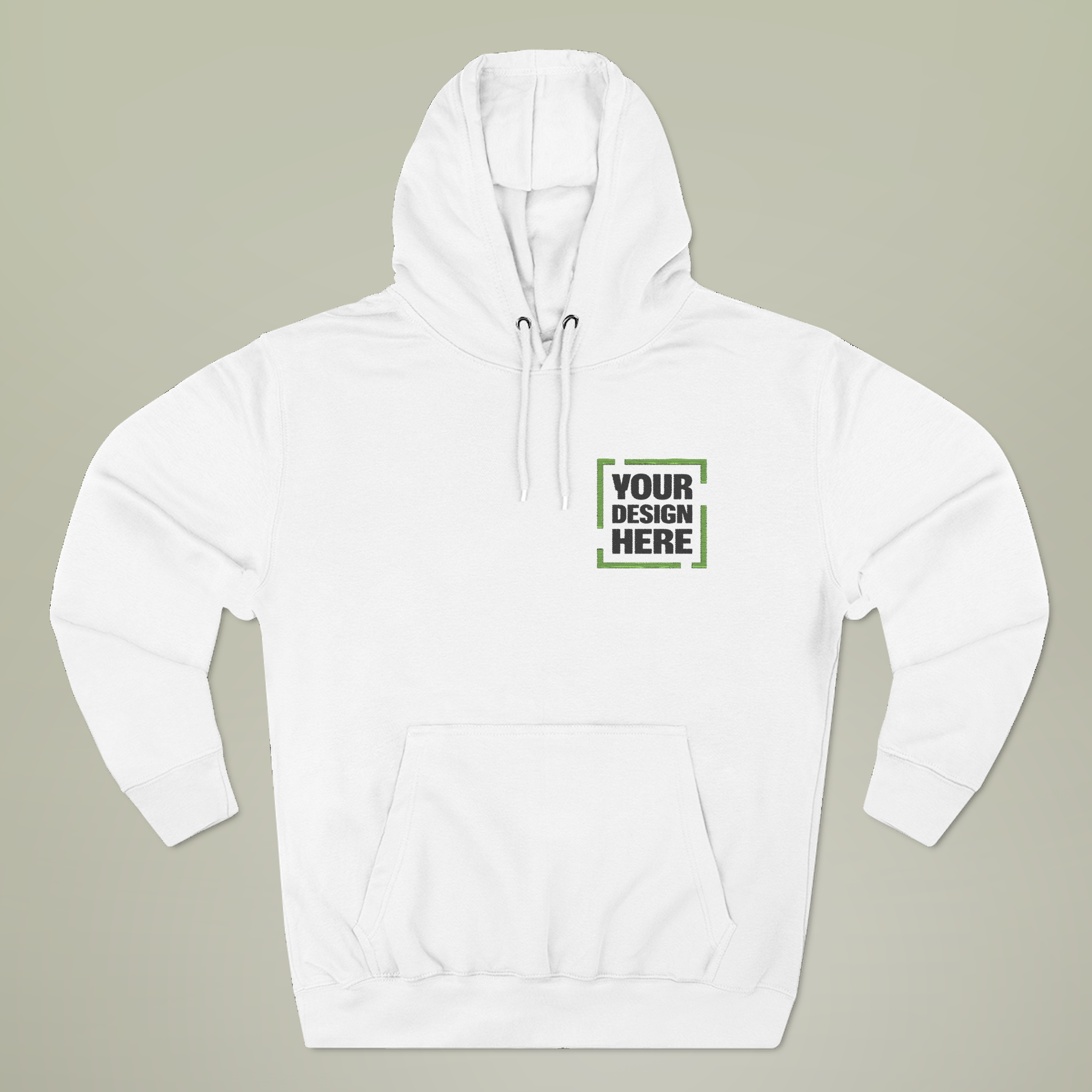 Three-Panel Fleece Hoodie - Thumbnail Image