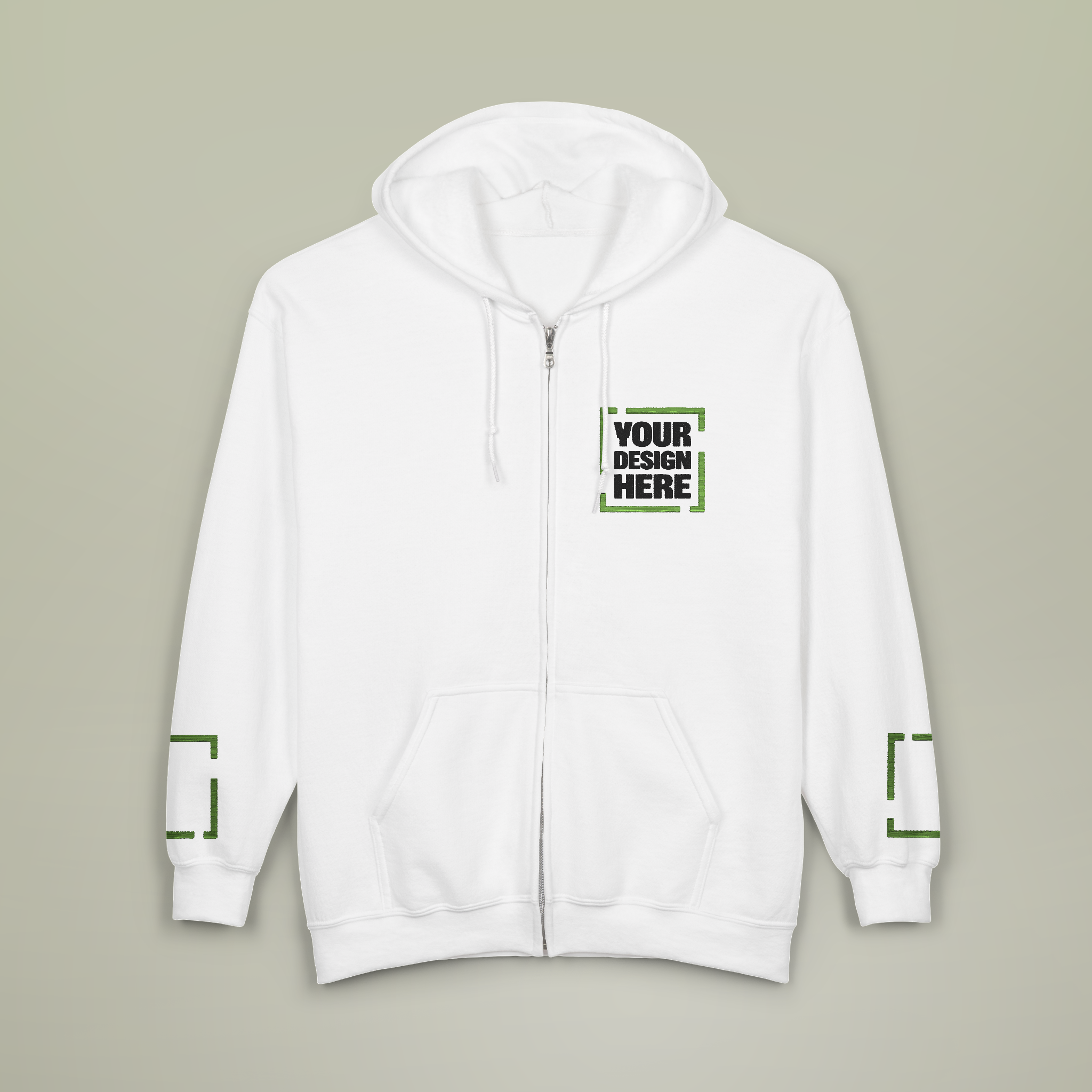 Unisex Heavy Blend™ Full Zip Hooded Sweatshirt - Thumbnail Image
