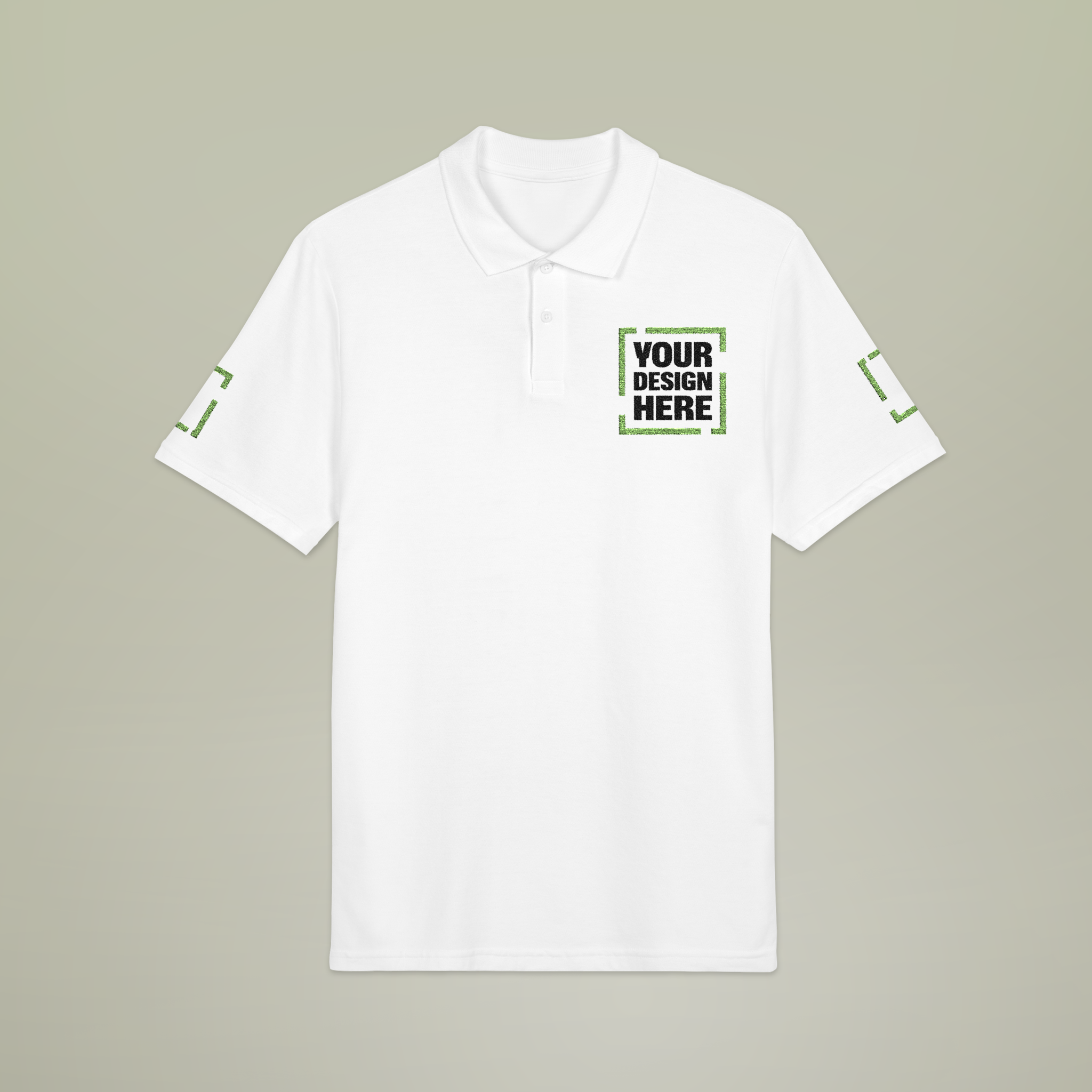 Unisex Pique Polo Shirt (Embroidery) - Thumbnail Image