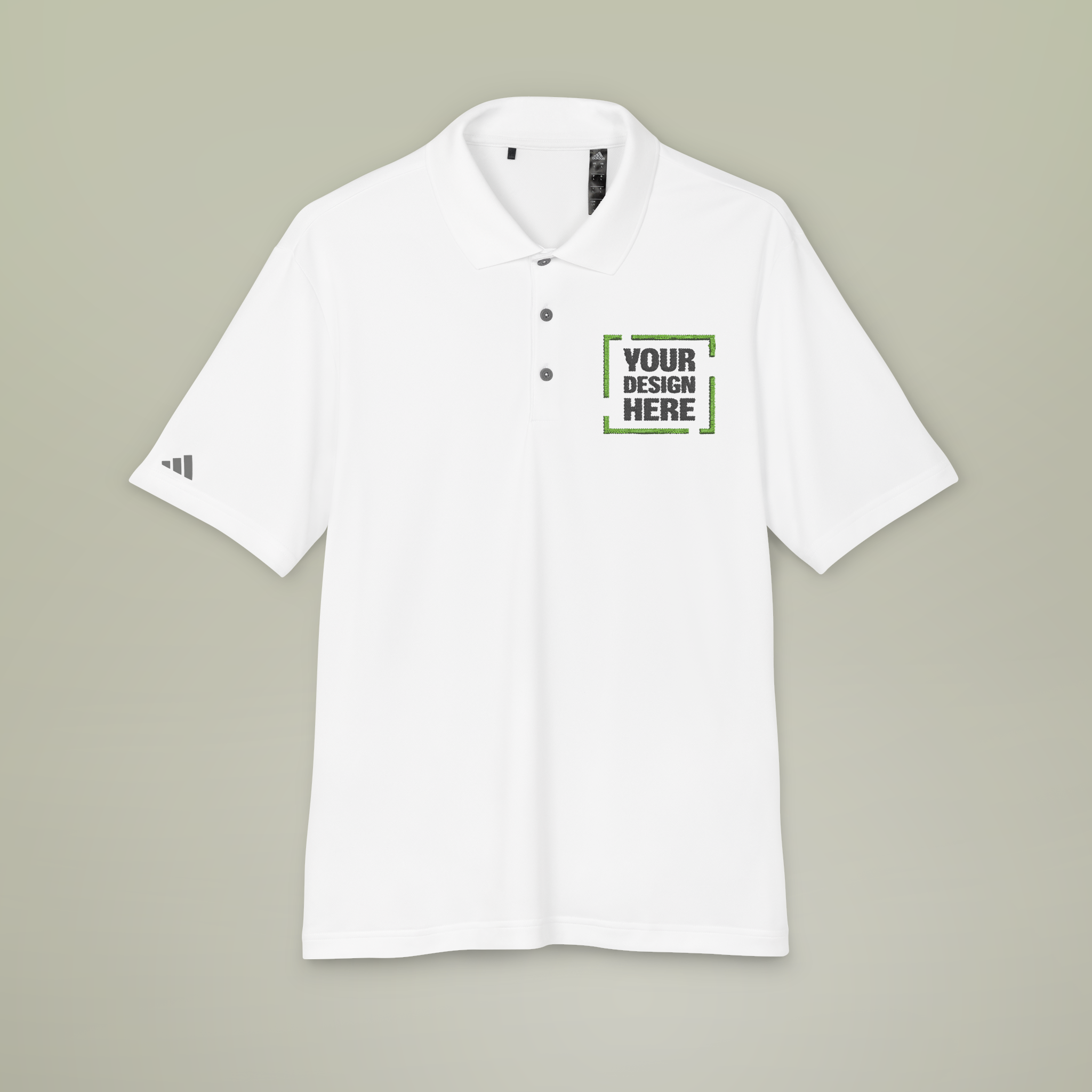 adidas Unisex Performance Polo - Thumbnail Image