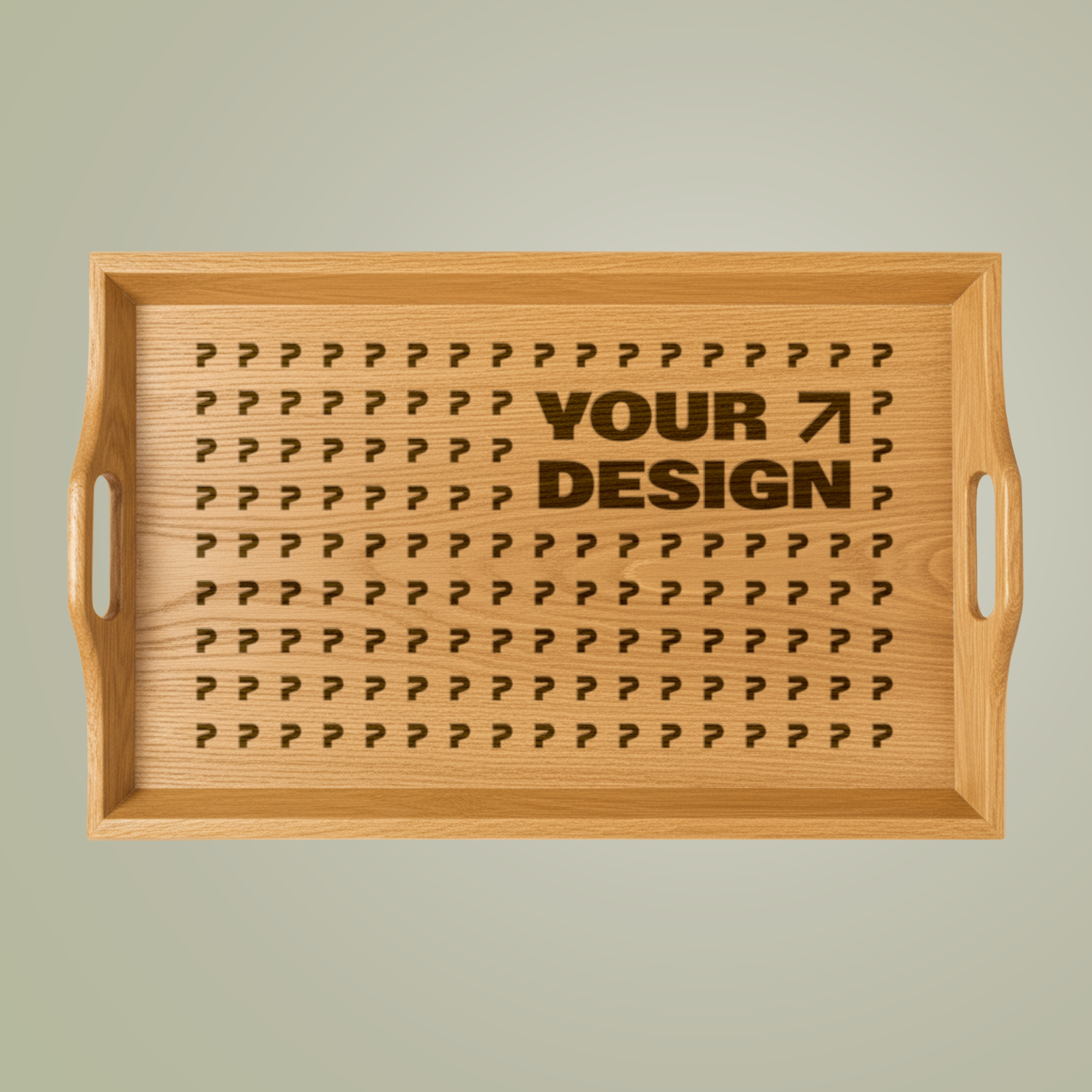 Bamboo Serving Tray (Engraving)