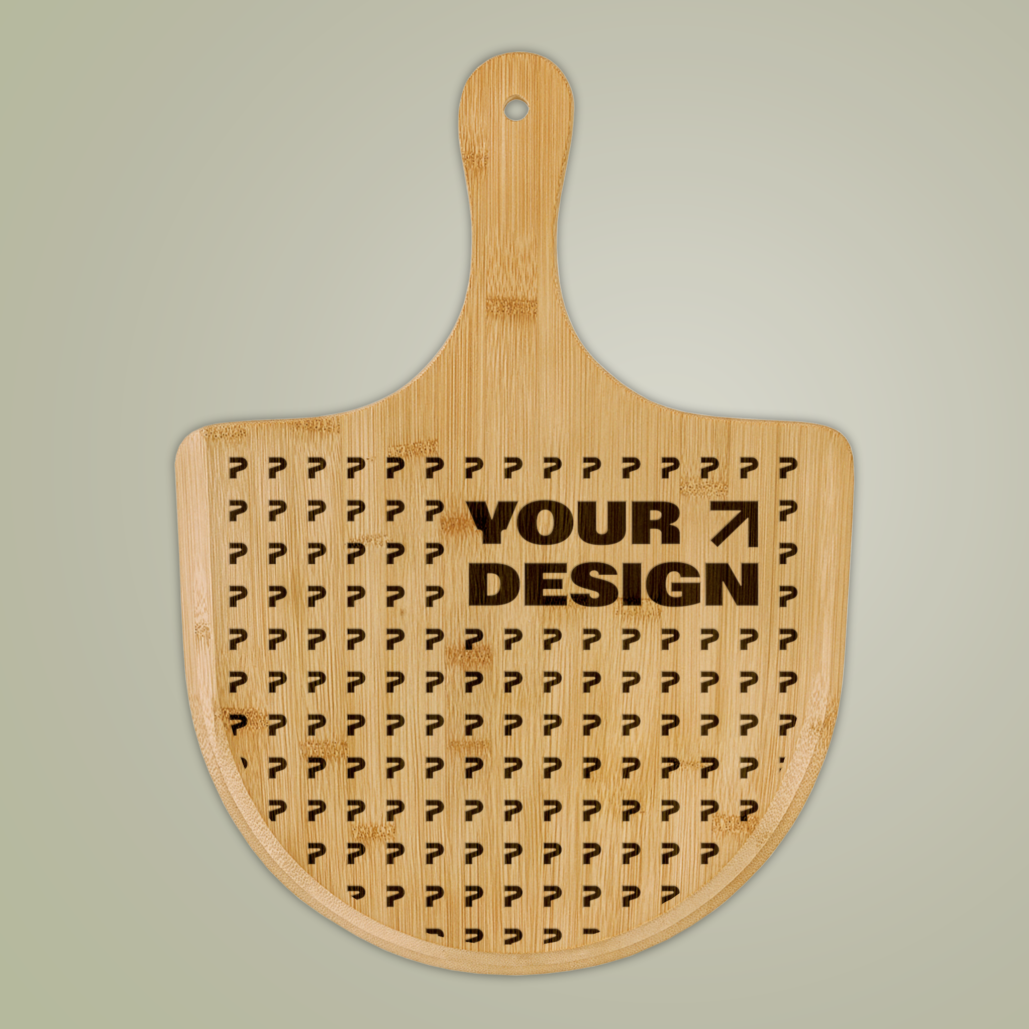 Bamboo Pizza Board (Engraving)