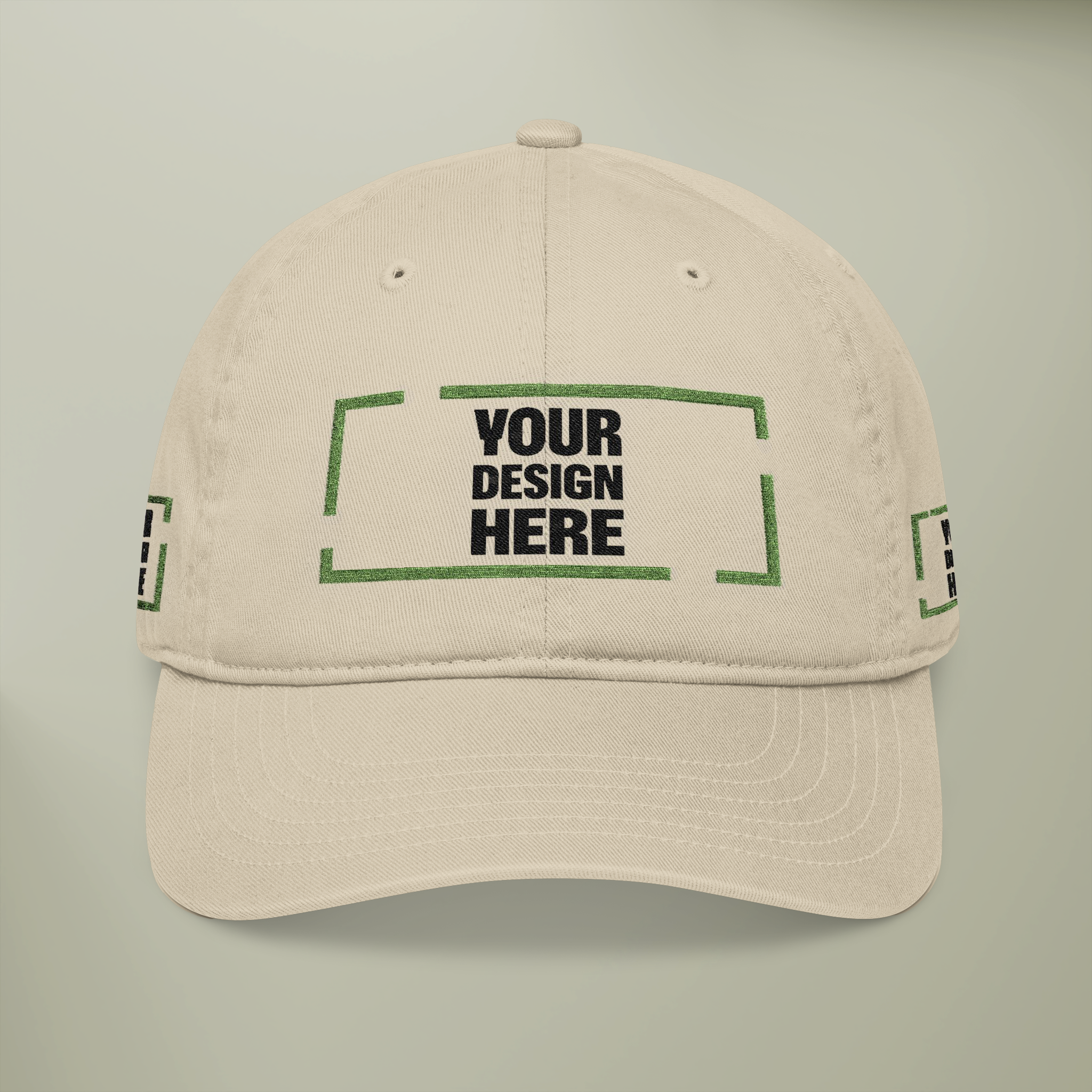 Organic Baseball Cap (Embroidery) - Thumbnail Image