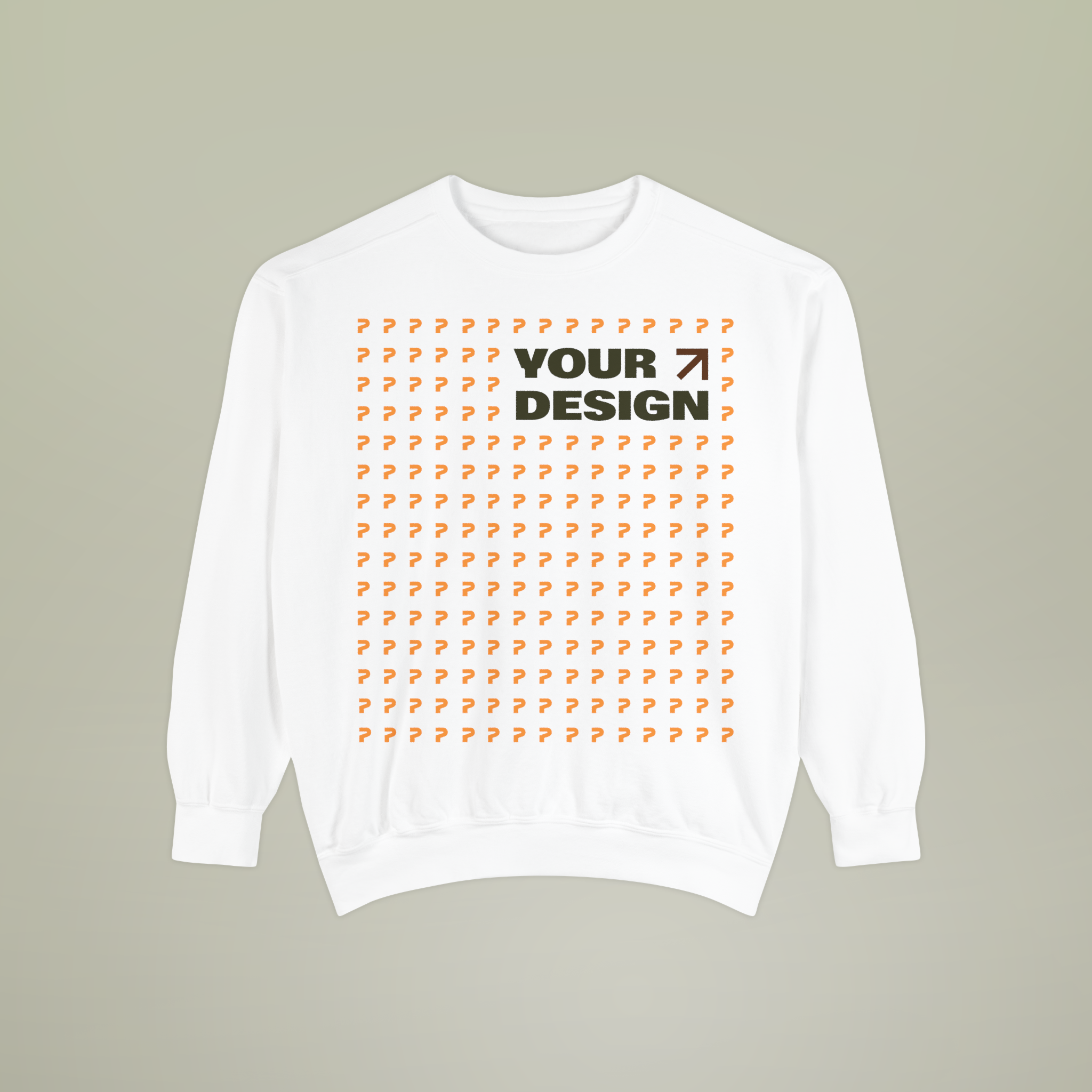 Unisex Garment-Dyed Sweatshirt