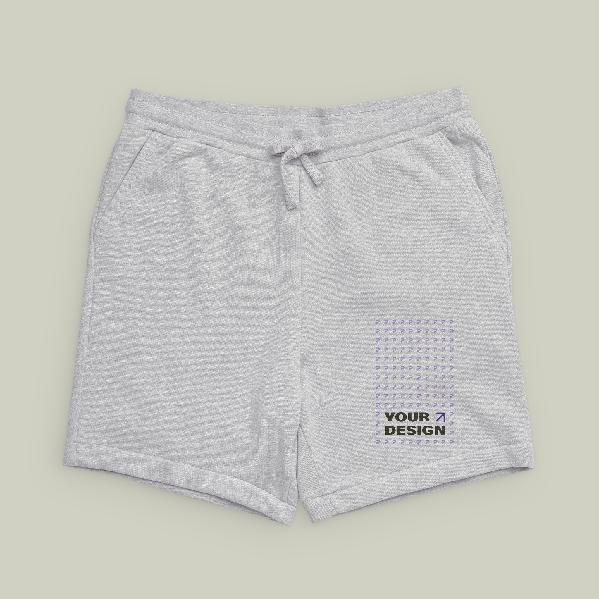  Unisex Sponge Fleece Sweatshort - Thumbnail Image