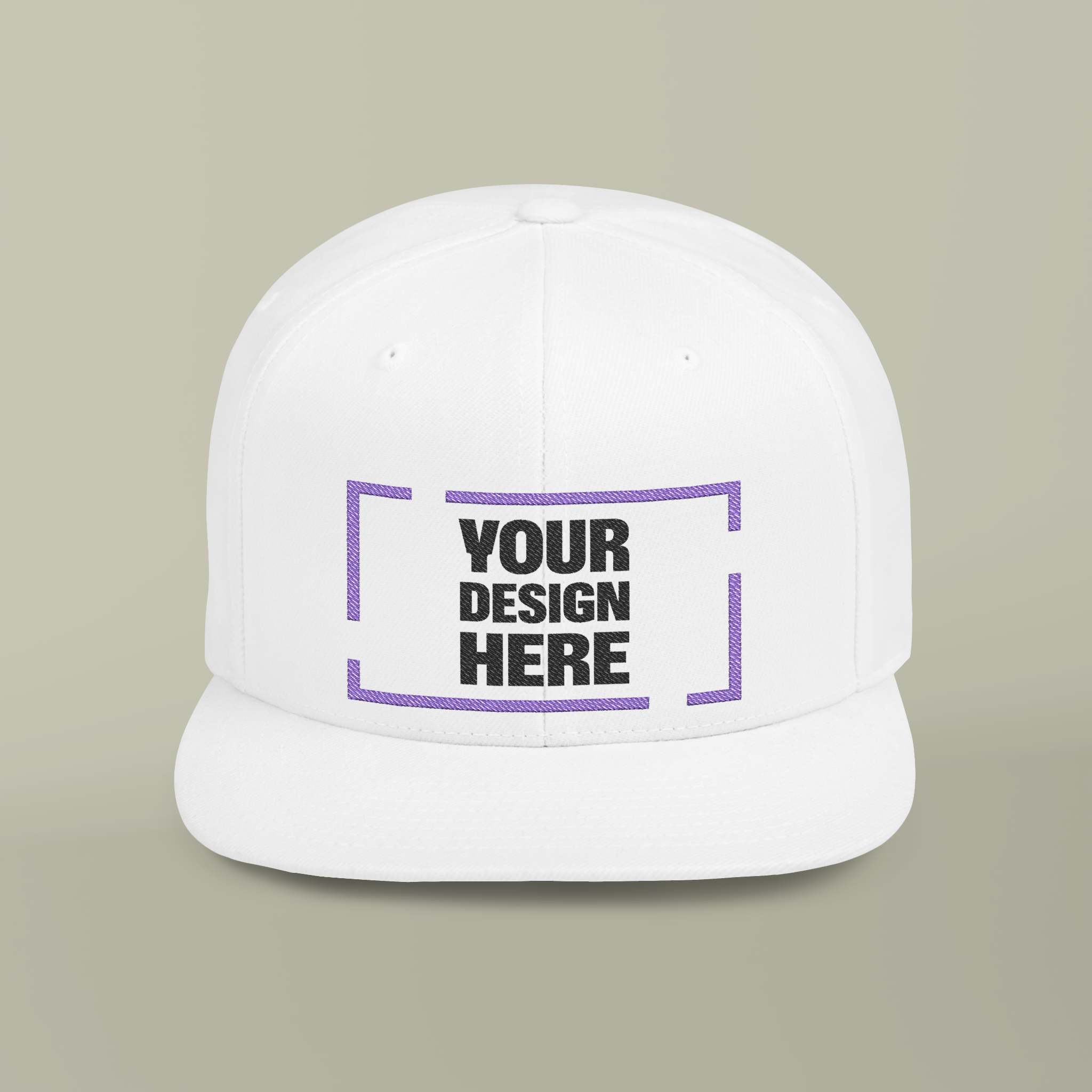 Flat Bill Snapback