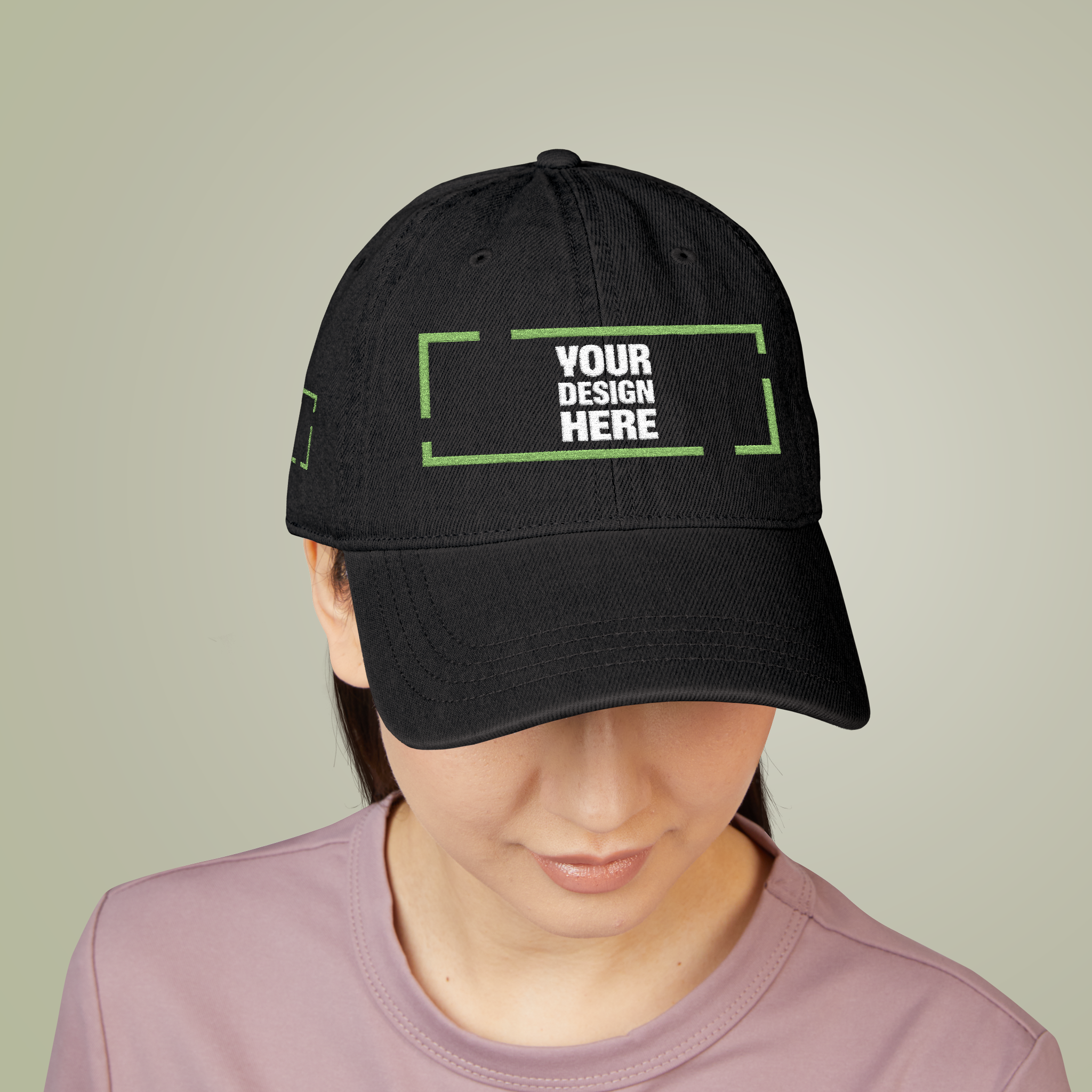 Denim Hat (Embroidery)