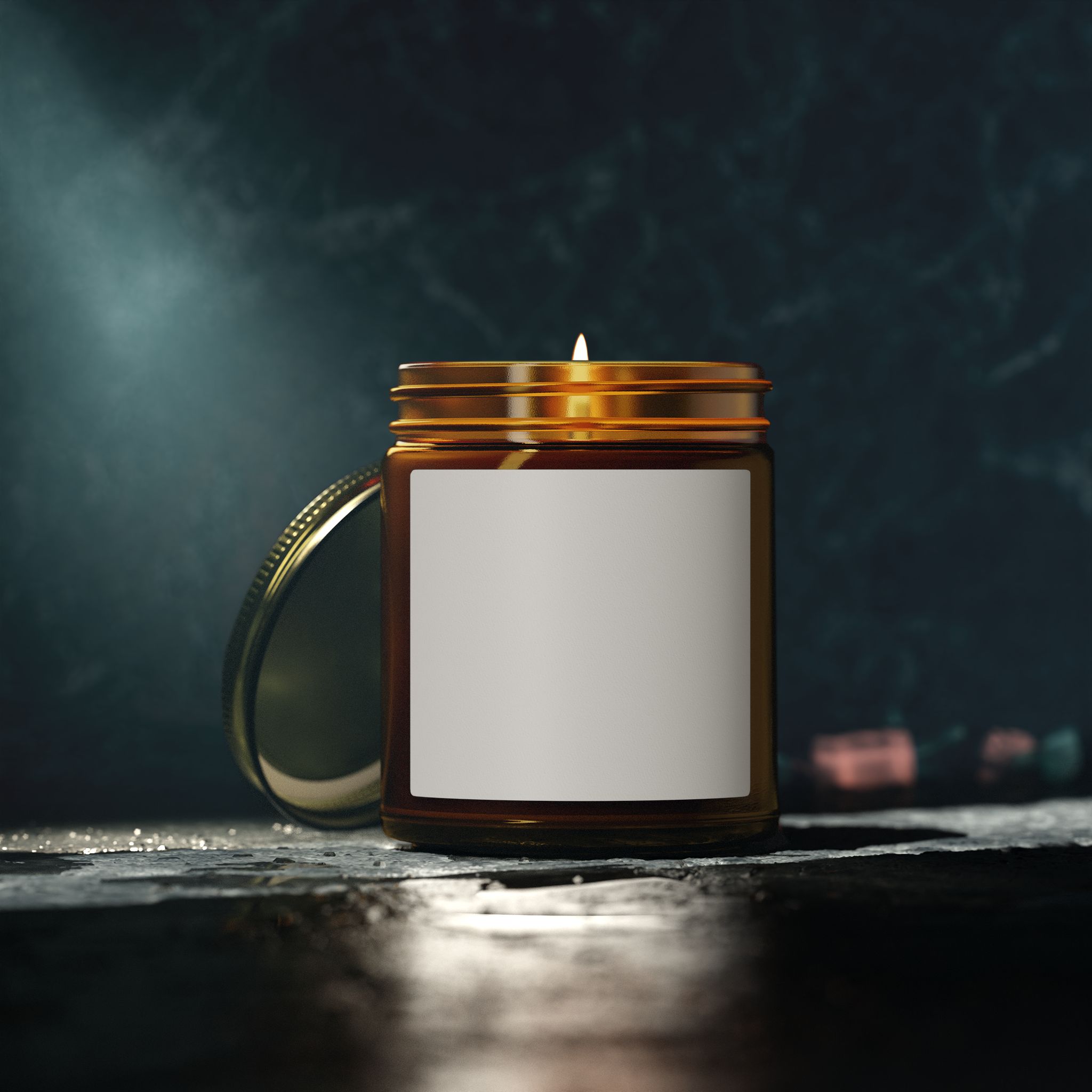Scented Candles, Coconut Apricot Wax (4oz, 9oz) - Thumbnail Image