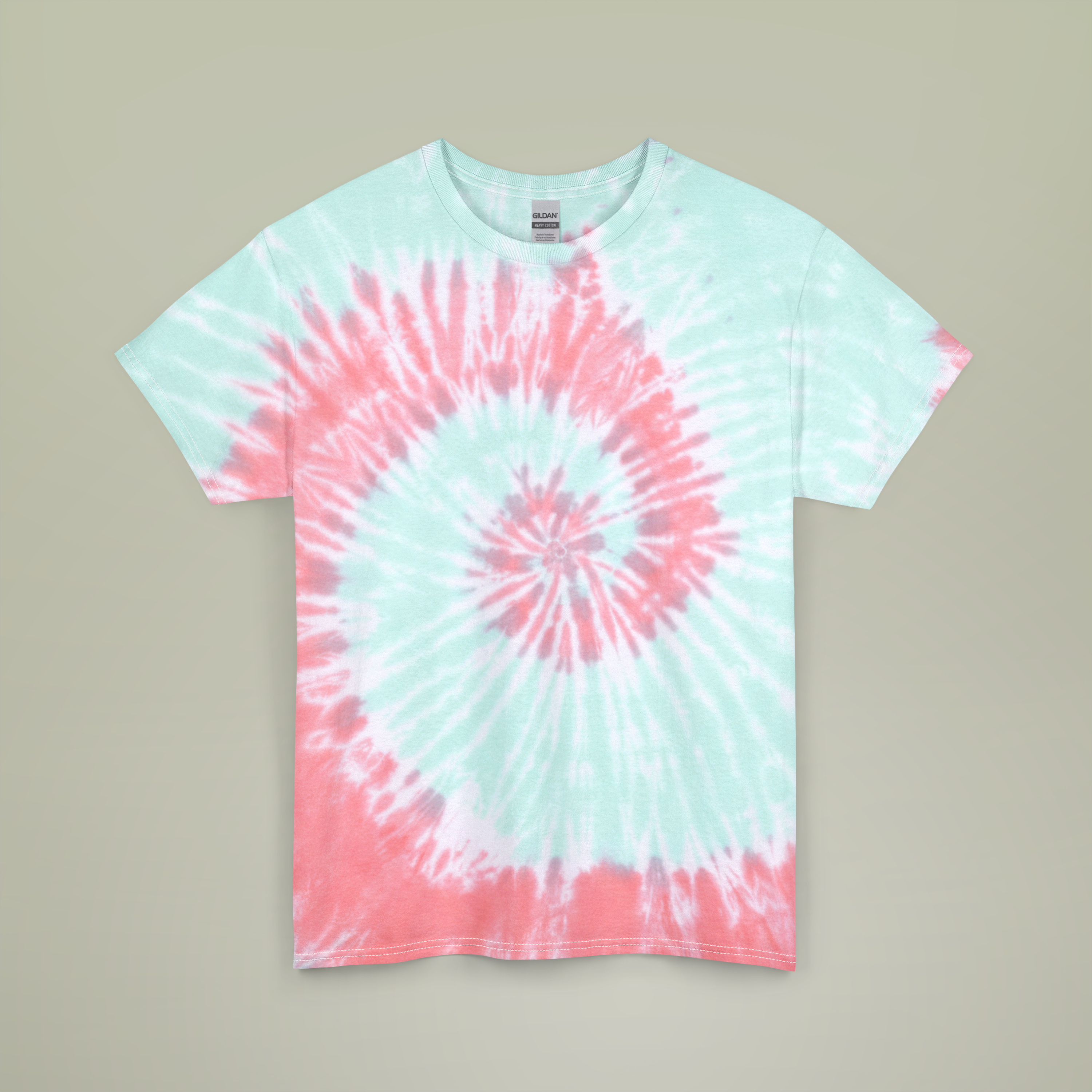 Unisex Tie Dye Cotton Tee - Main Image