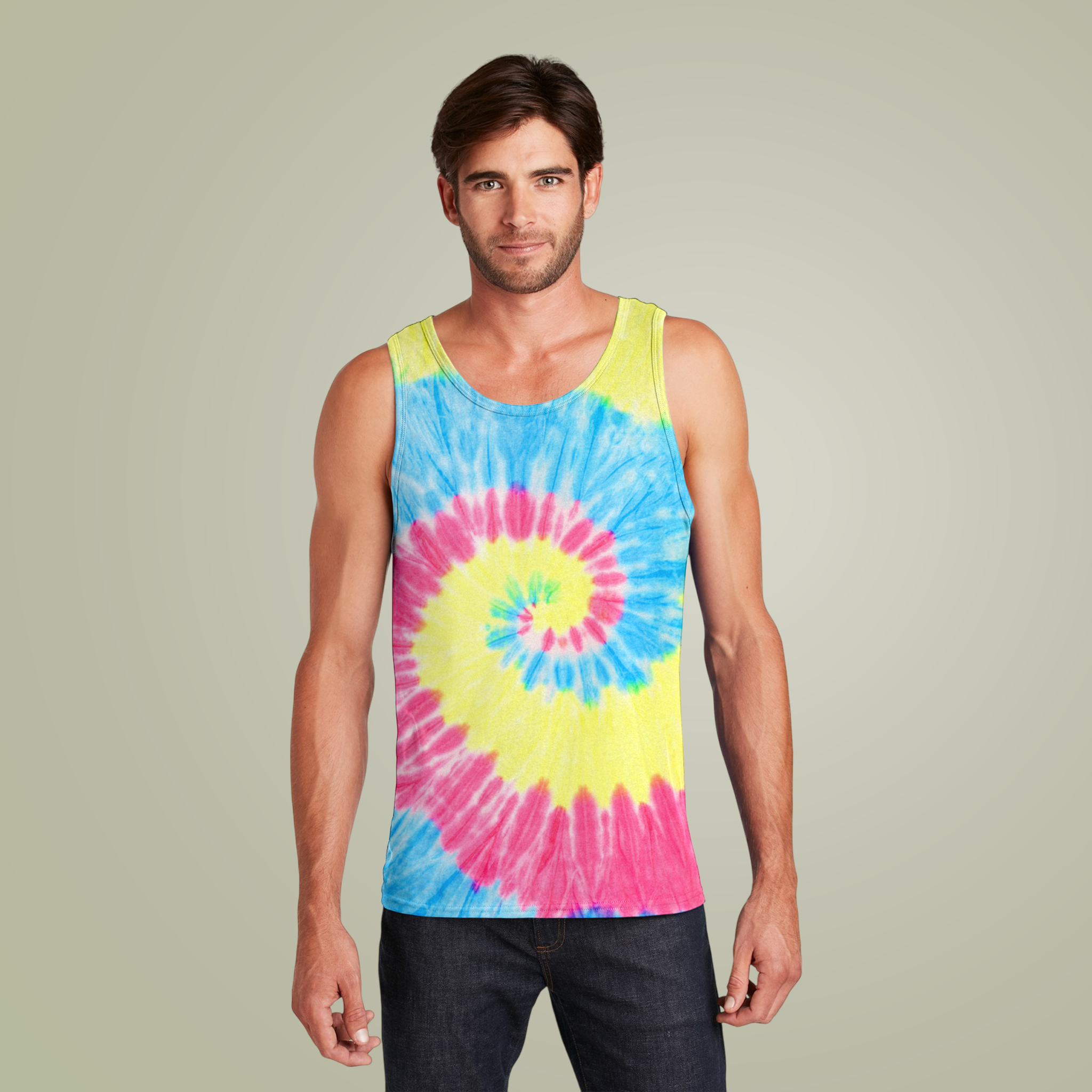 Unisex Tie-Dye Tank Top