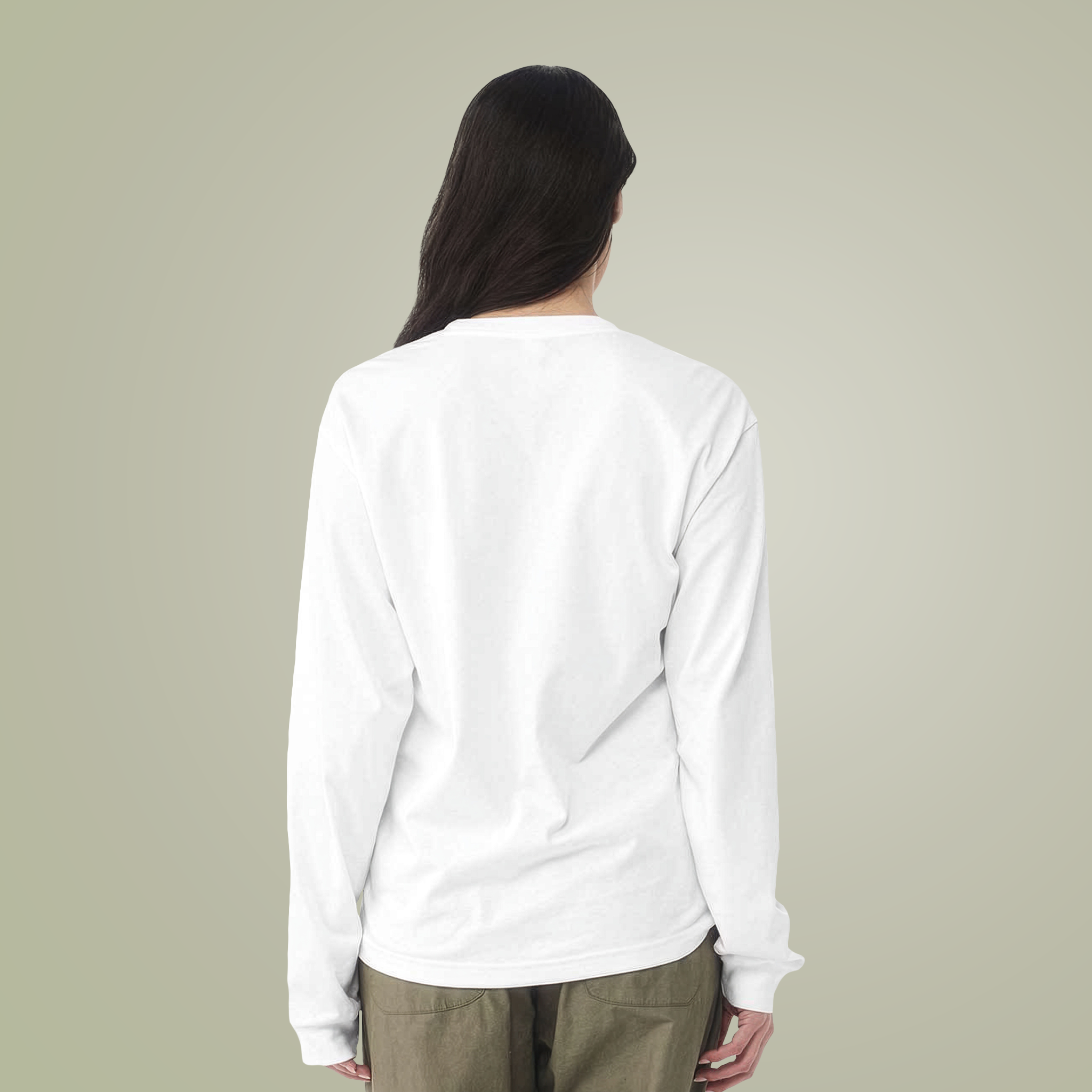 Unisex Heavyweight Long Sleeve Tee - Thumbnail Image