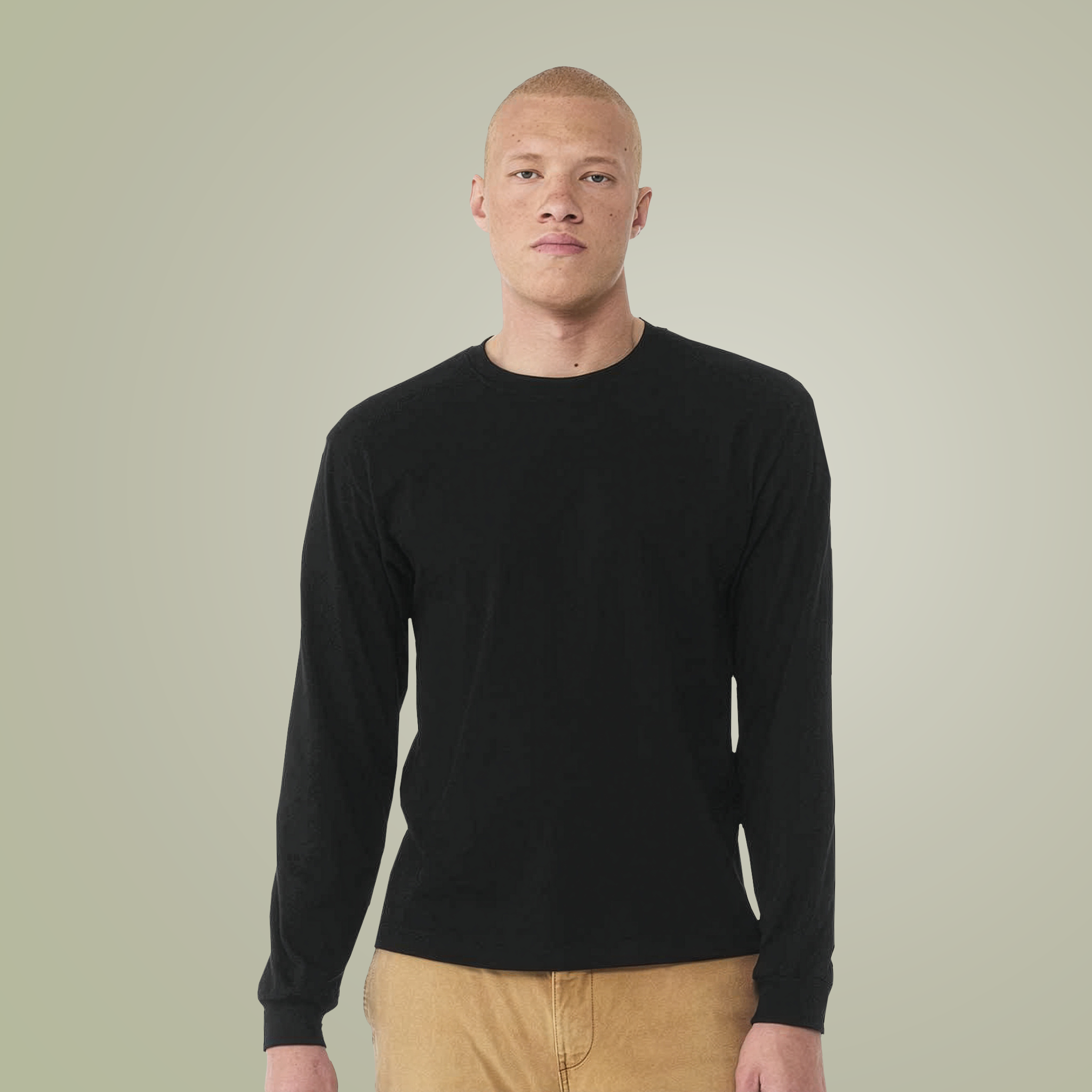Unisex Heavyweight Long Sleeve Tee - Thumbnail Image