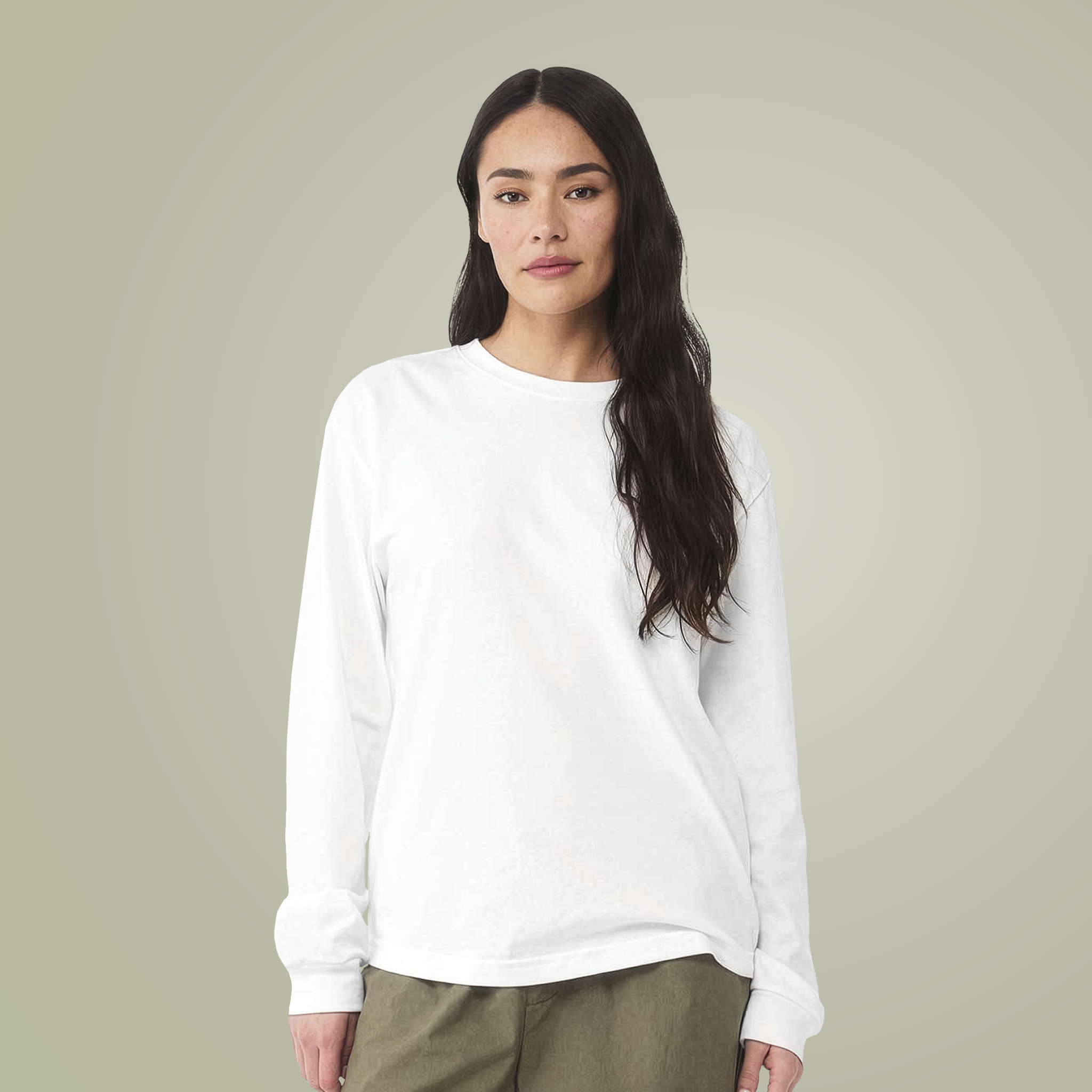 Unisex Heavyweight Long Sleeve Tee - Main Image
