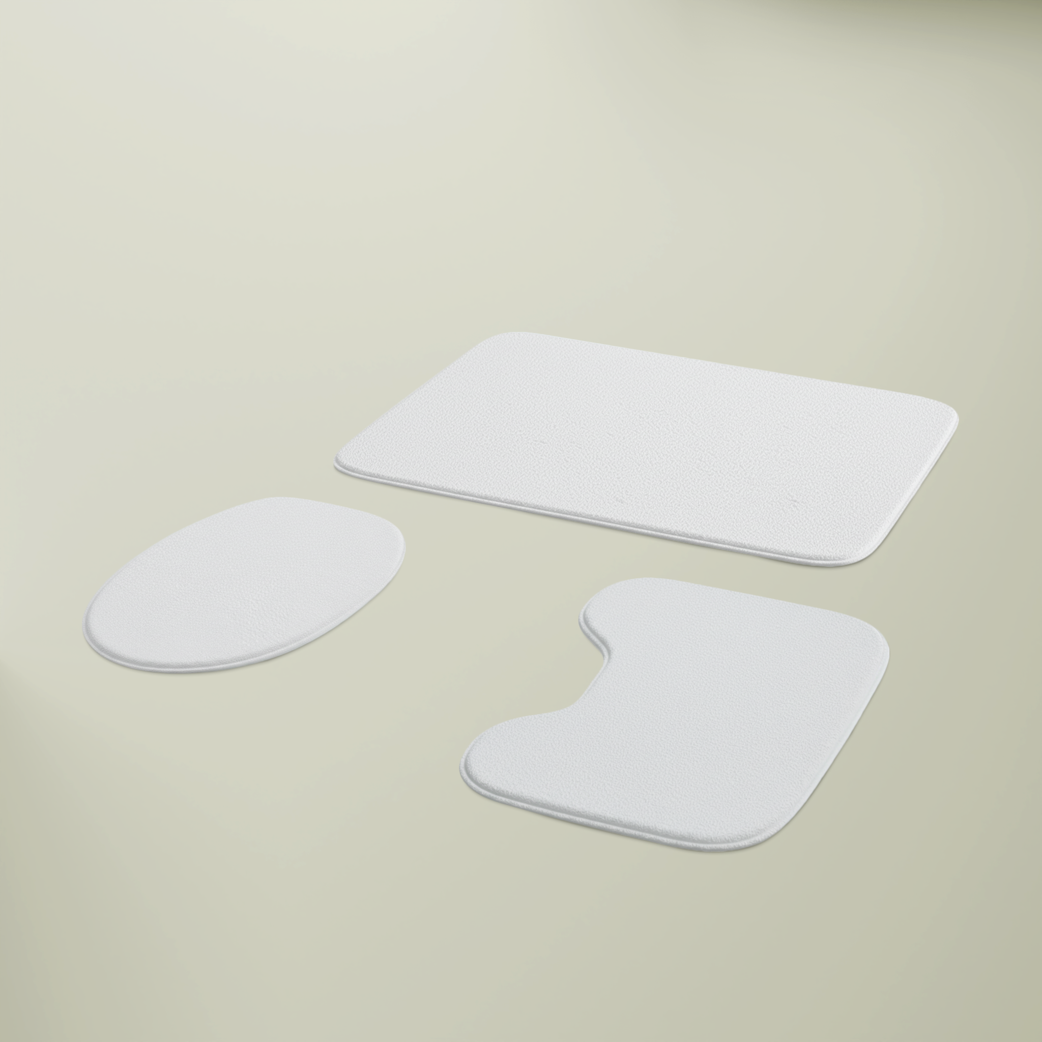Toilet Three-Piece Set - Thumbnail Image