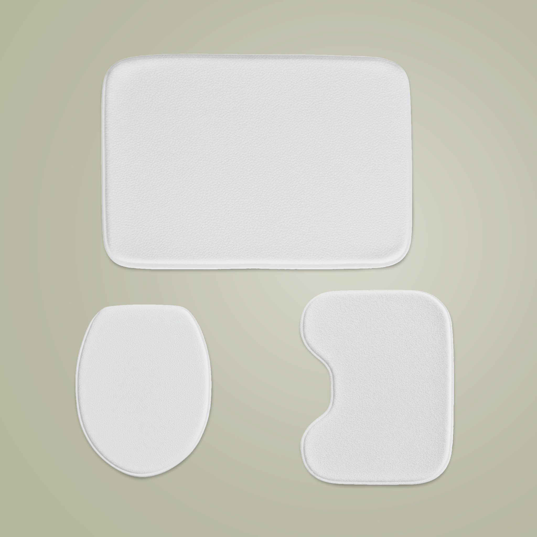 Toilet Three-Piece Set - Main Image