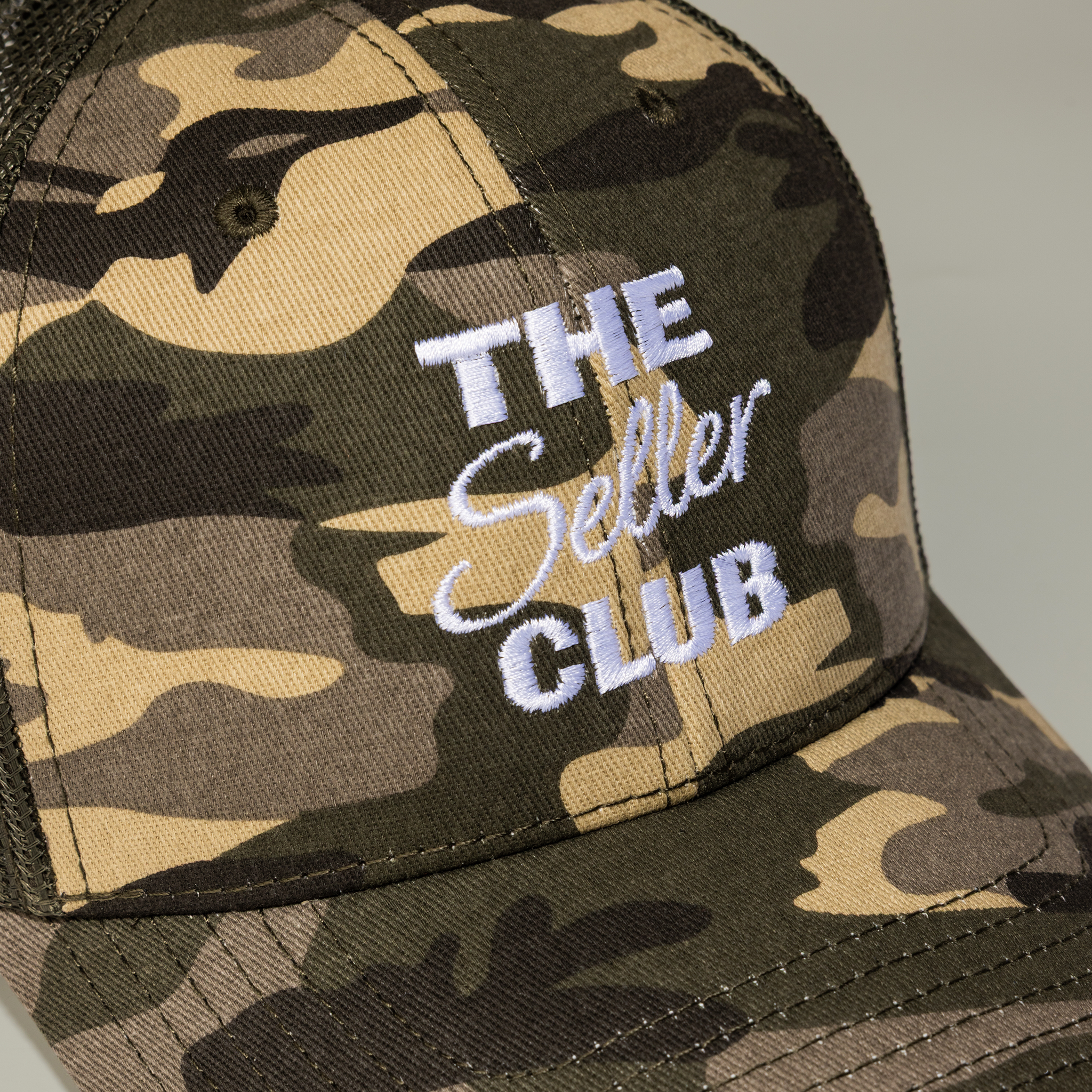 Camouflage Trucker Hat (Embroidery) - Thumbnail Image