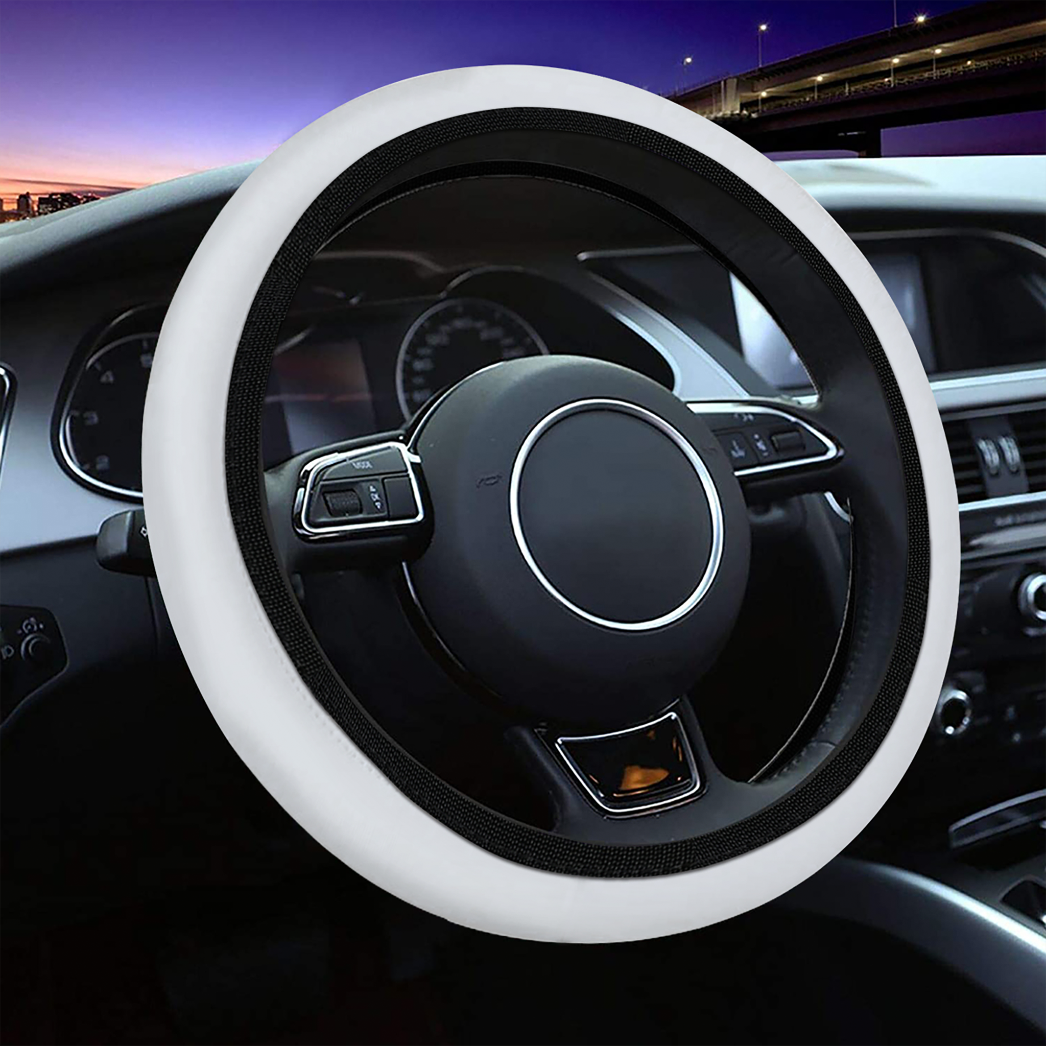 Car Steering Wheel Cover - Thumbnail Image