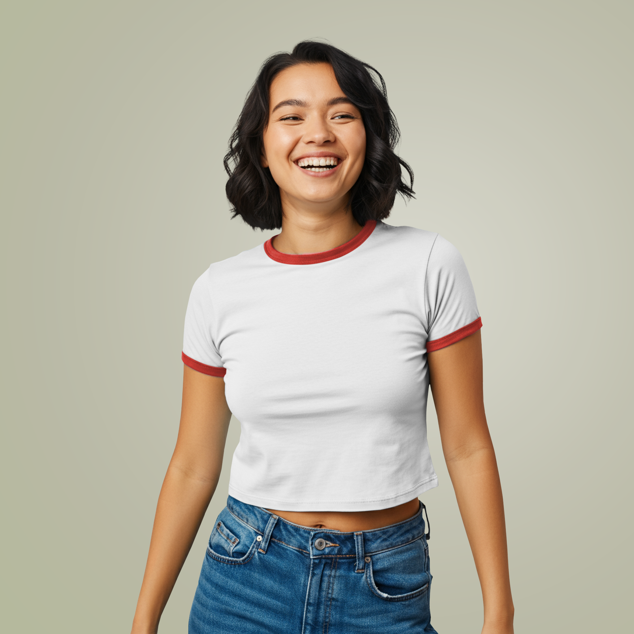 Women's Ringer Tee - Thumbnail Image