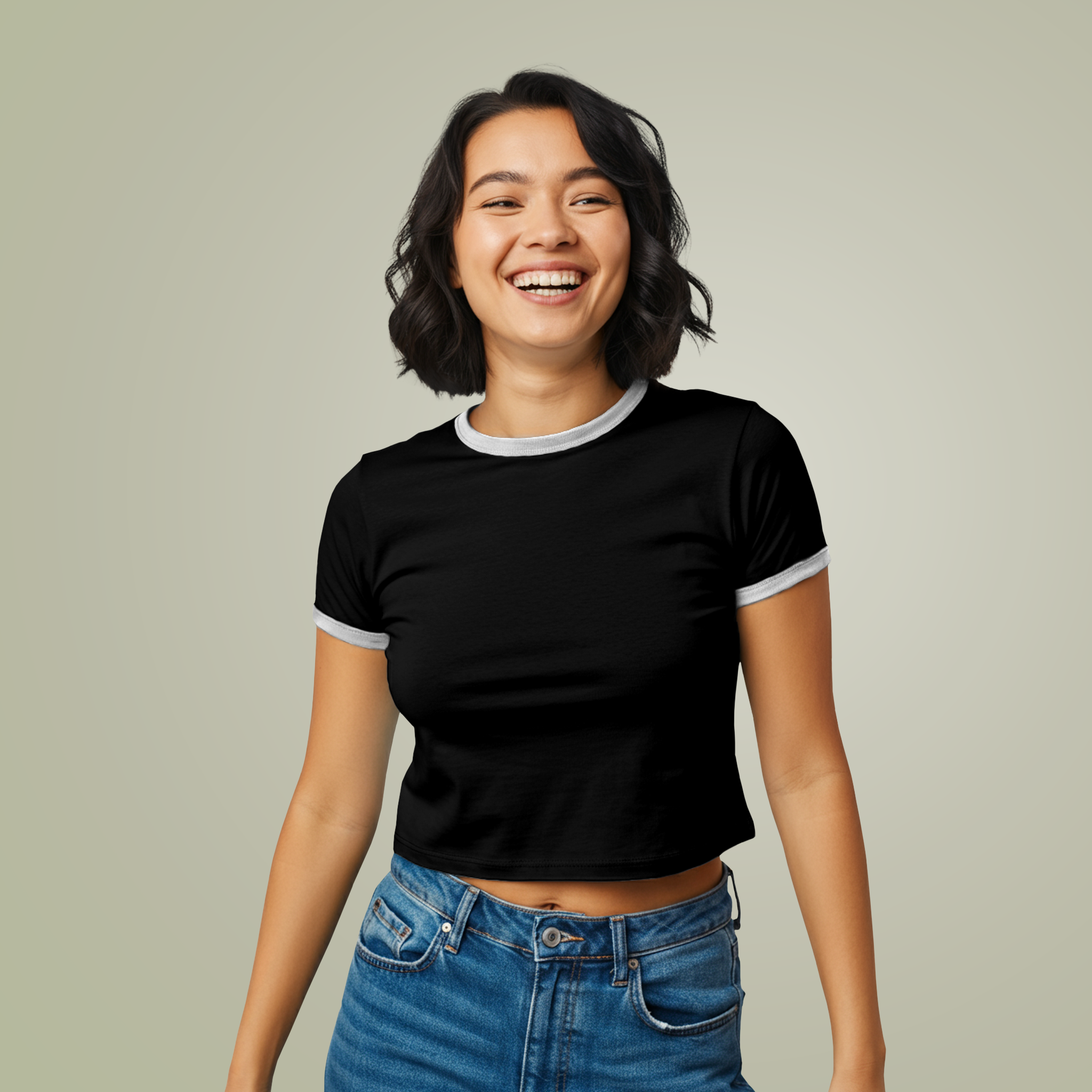 Women's Ringer Tee - Thumbnail Image