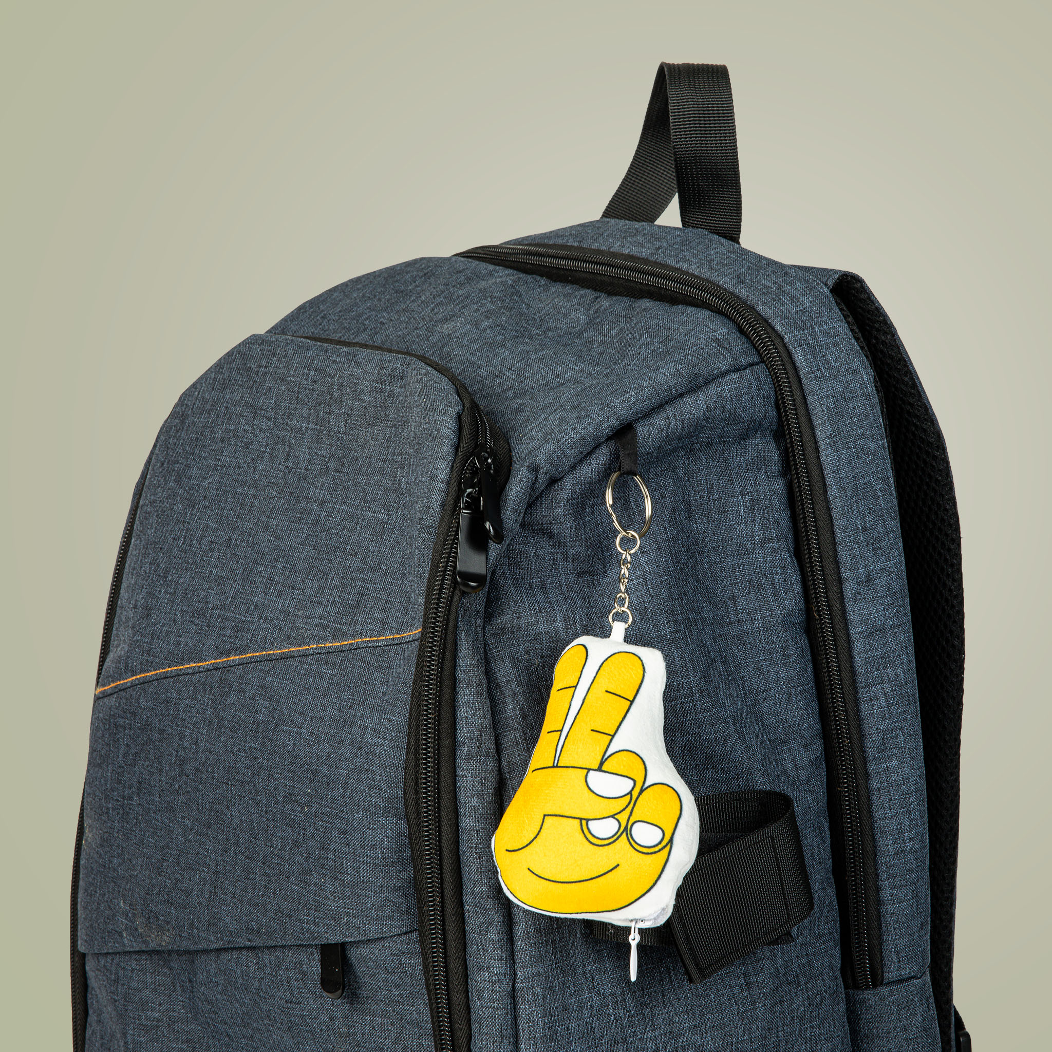 Custom Shape Mini Plush Keychain - Thumbnail Image