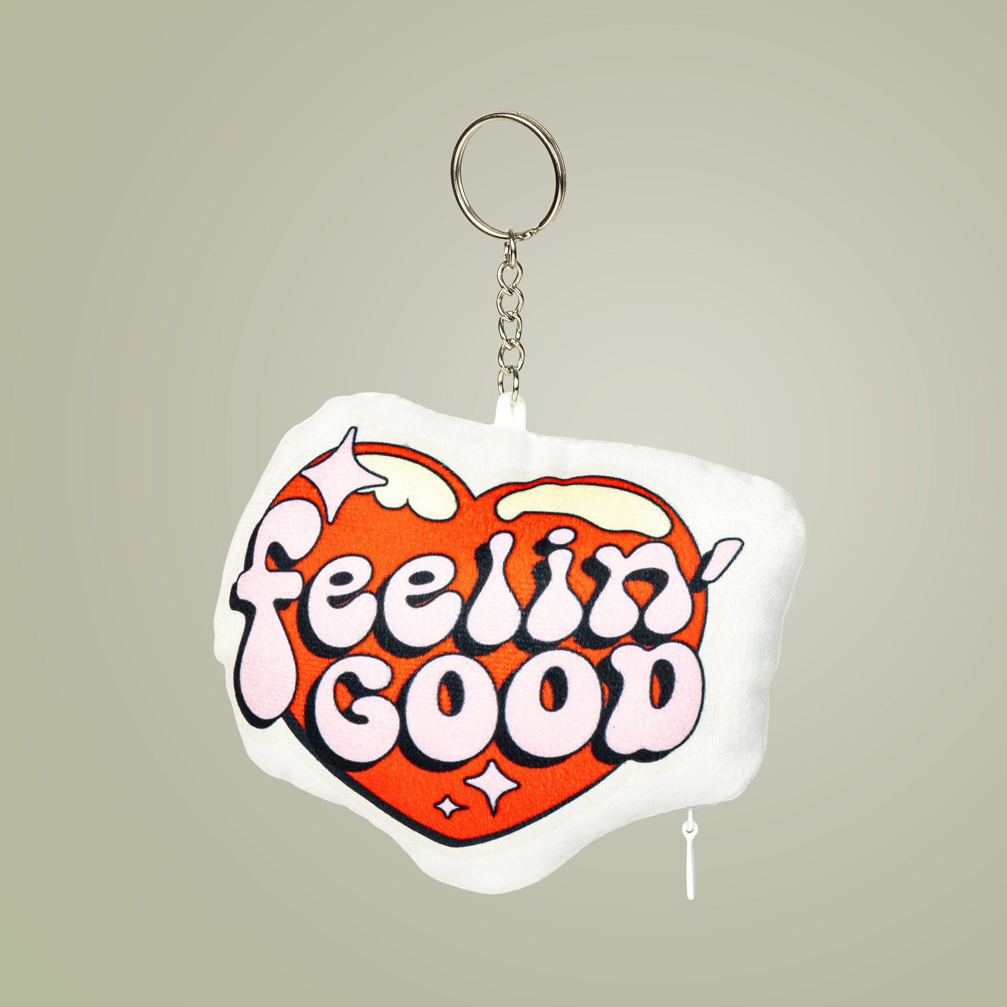 Custom Shape Mini Plush Keychain - Thumbnail Image