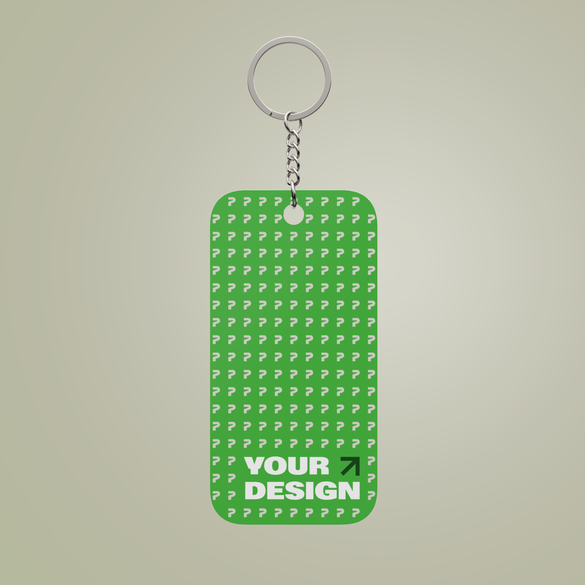 Double-Sided Keychain Charm - Thumbnail Image