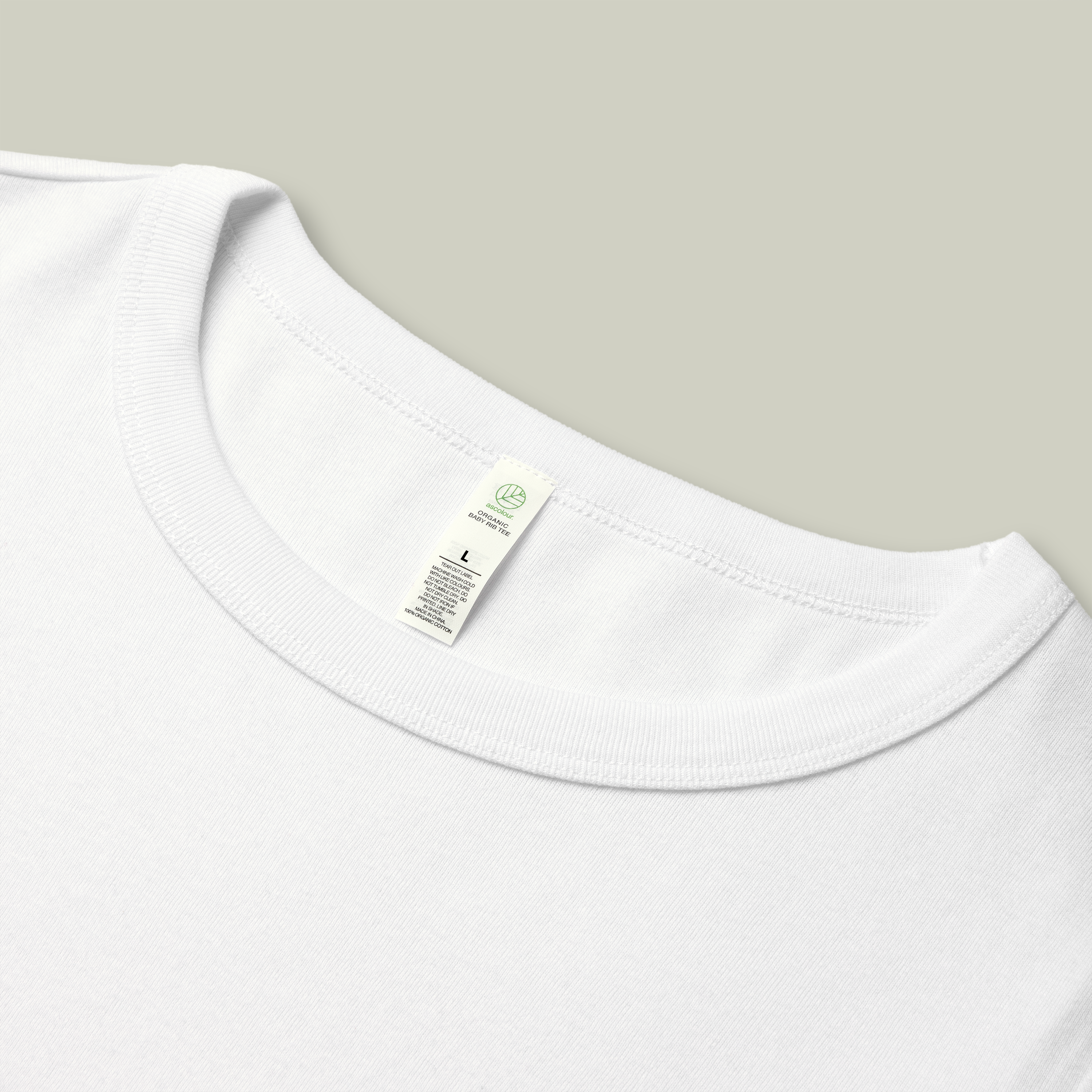 Organic Rib Baby Tee - Thumbnail Image