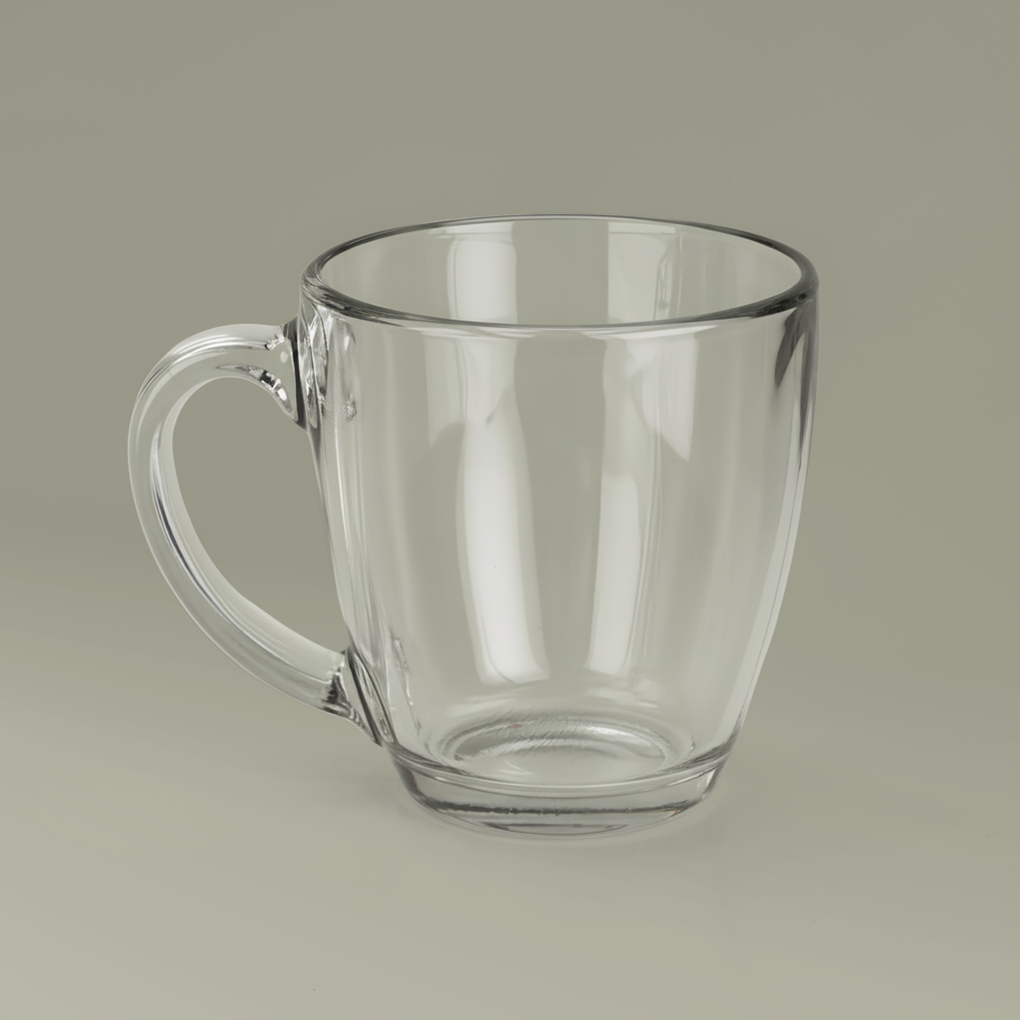 Tapered Glass Mug, 15.5 oz (Engraving)Design