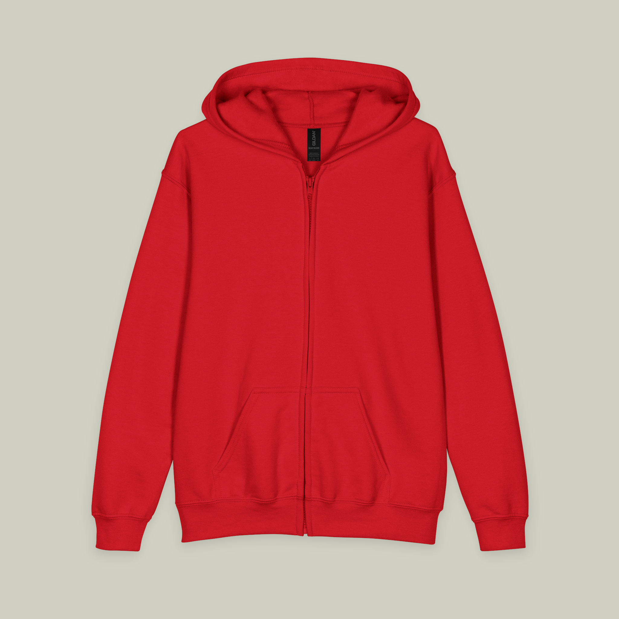 Youth Heavy Blend Zipped HoodieDesign