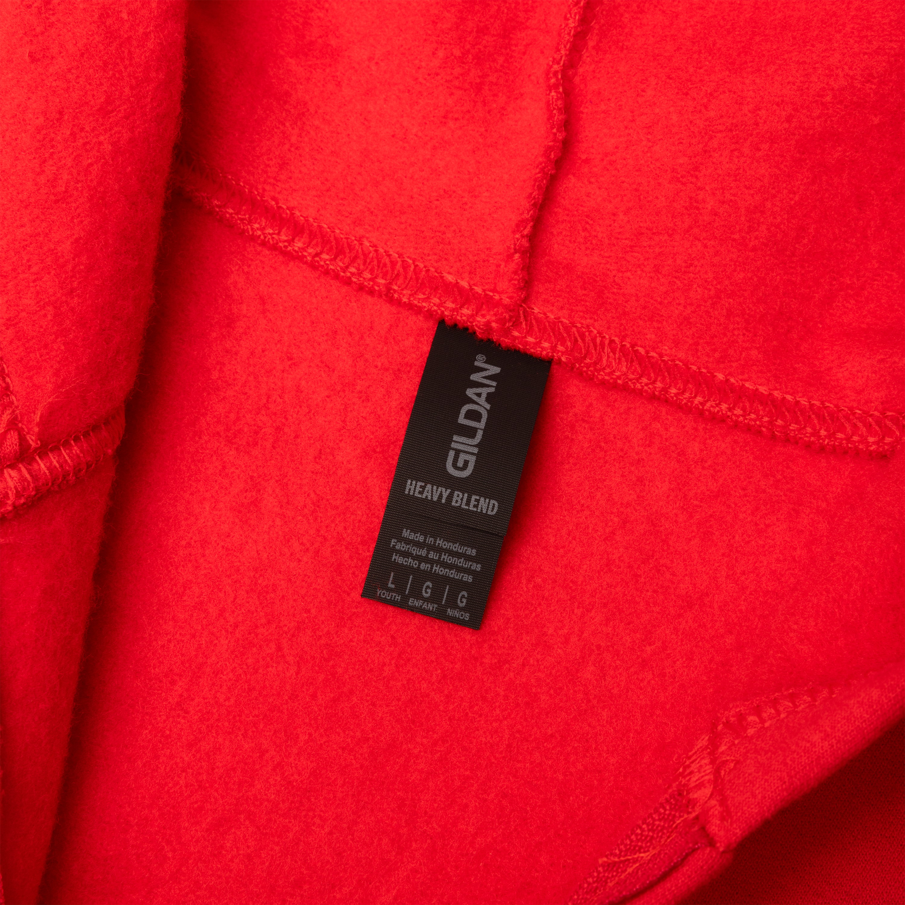 Youth Heavy Blend Zipped Hoodie - Thumbnail Image