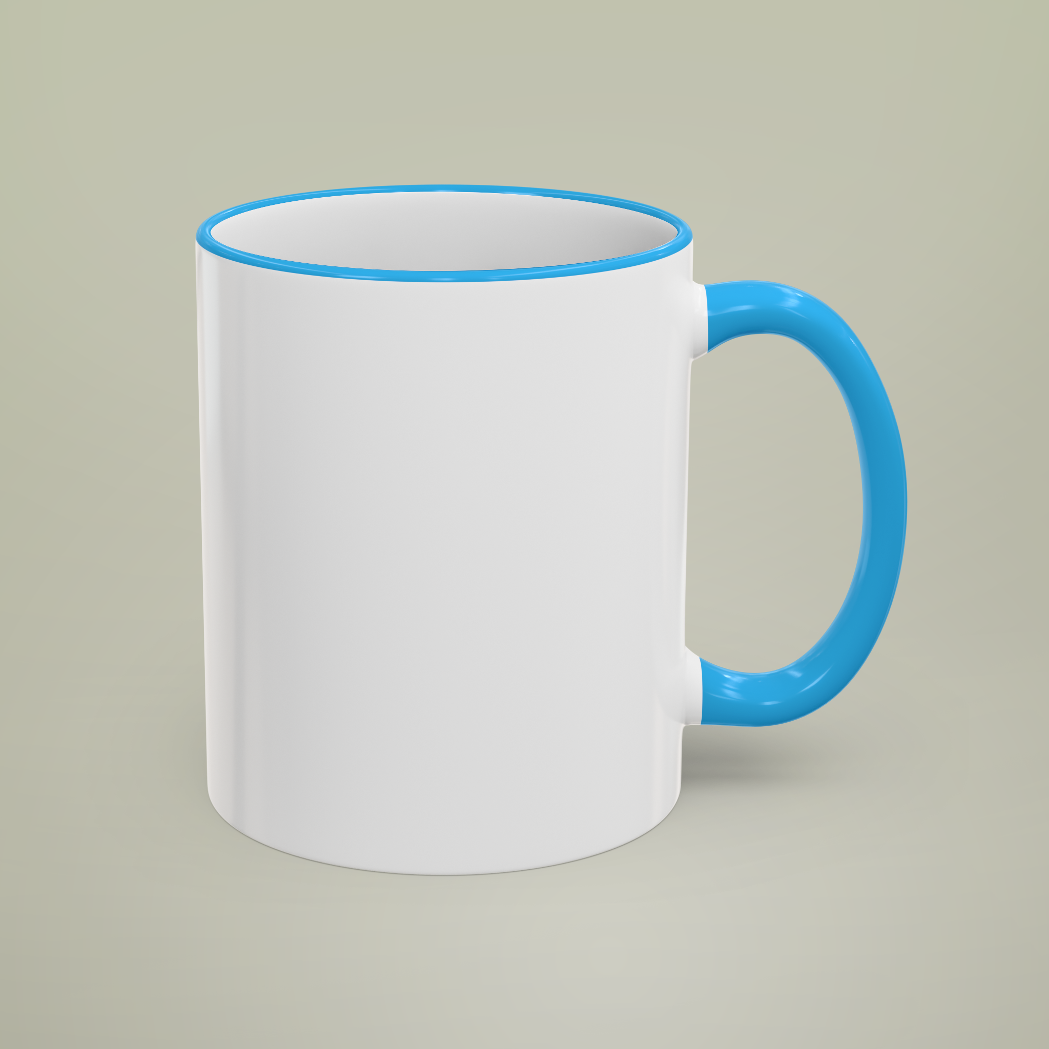 Accent Rim & Handle Mug (11oz, 15oz) - Main Image