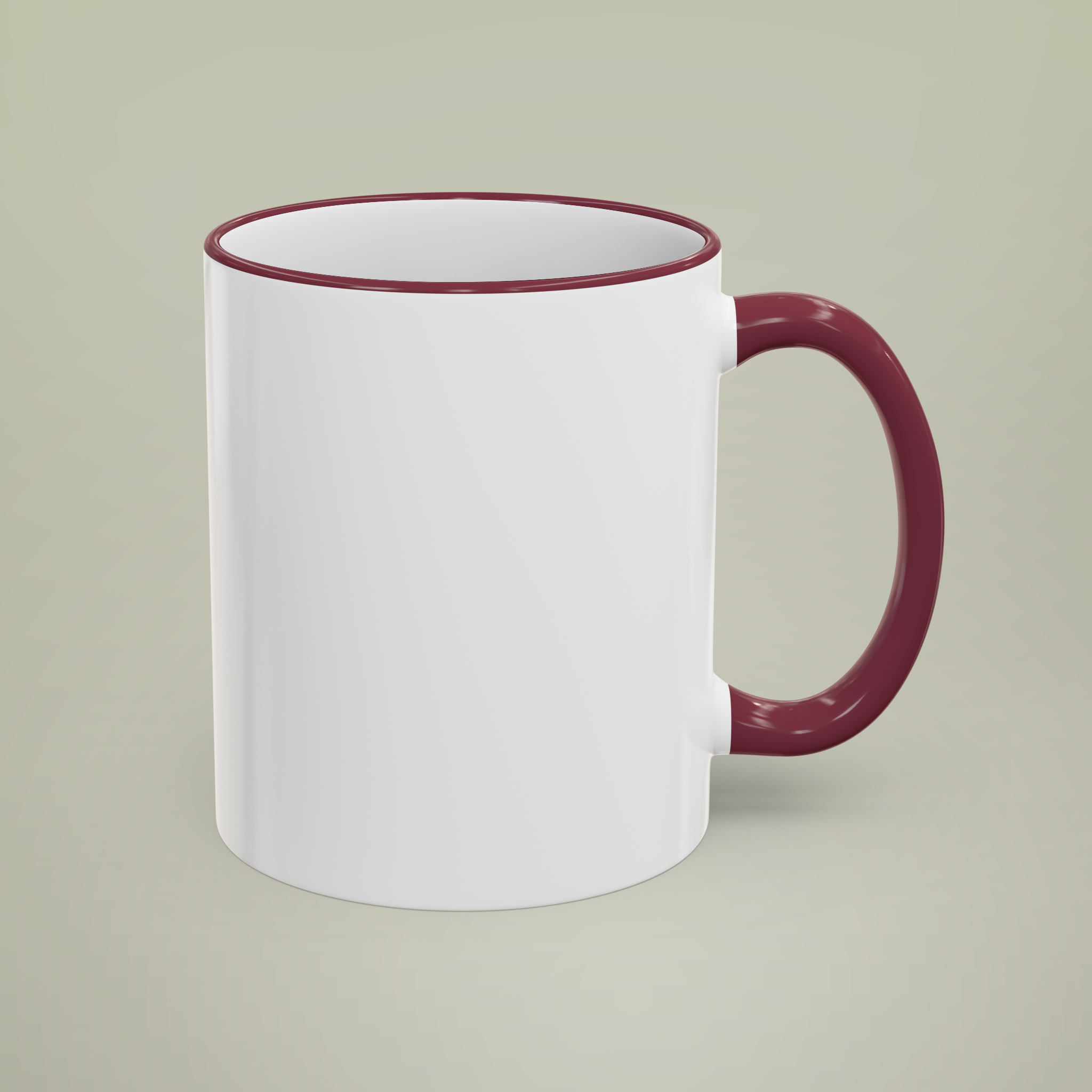 Accent Rim & Handle Mug (11oz, 15oz) - Thumbnail Image