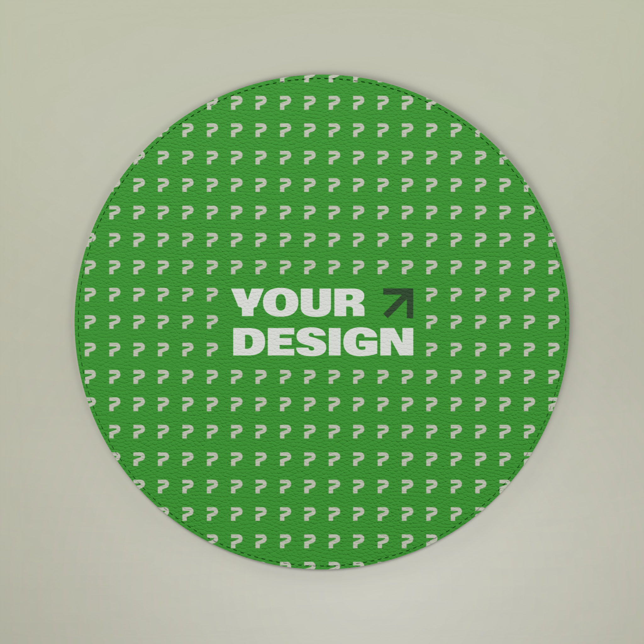 PU Leather Mouse Mat