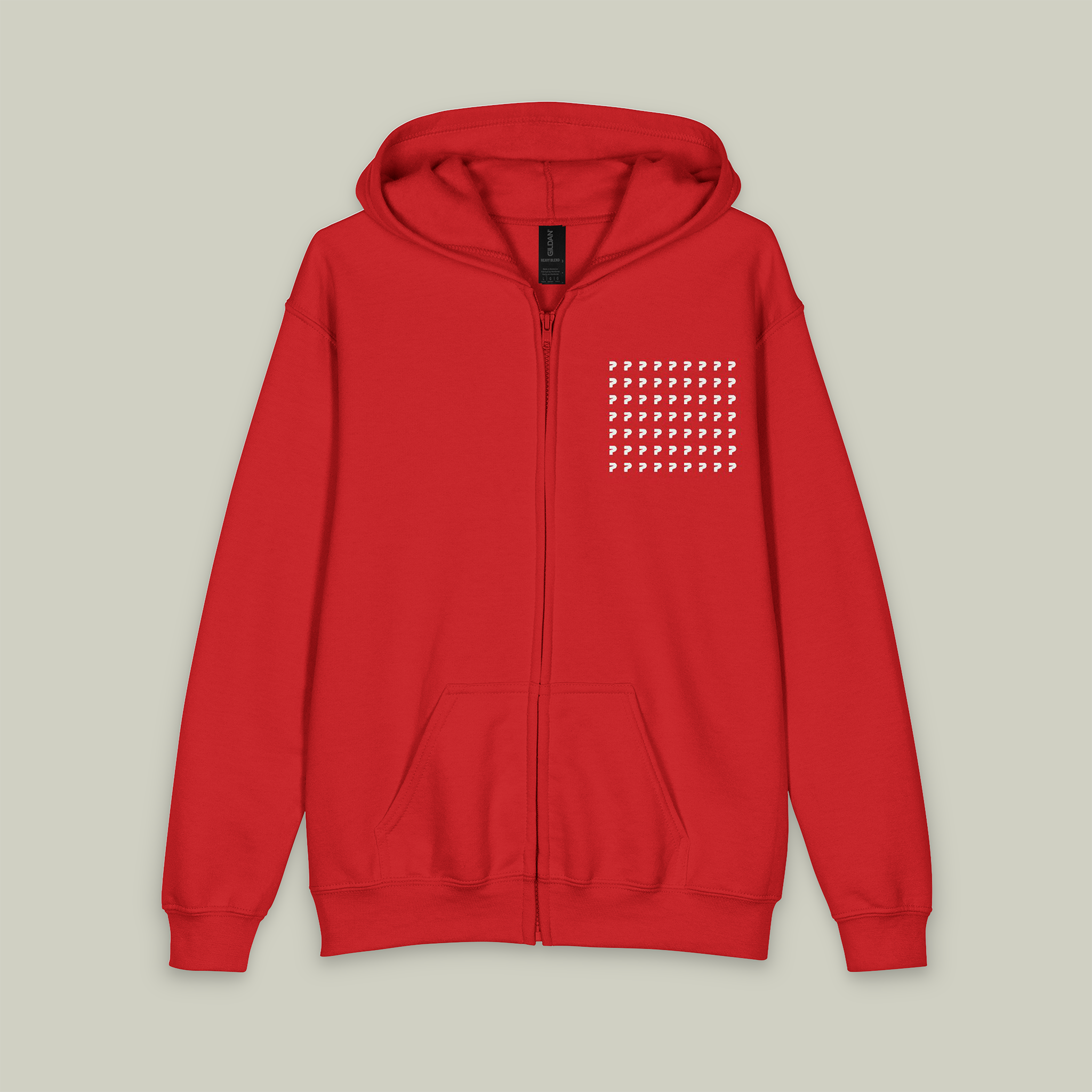 Youth Heavy Blend Zipped Hoodie