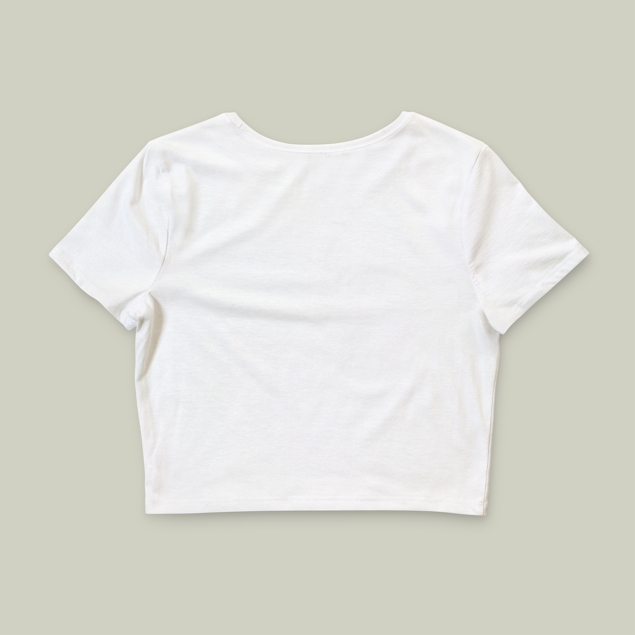 Women’s Poly-Cotton Crop Tee - Thumbnail Image