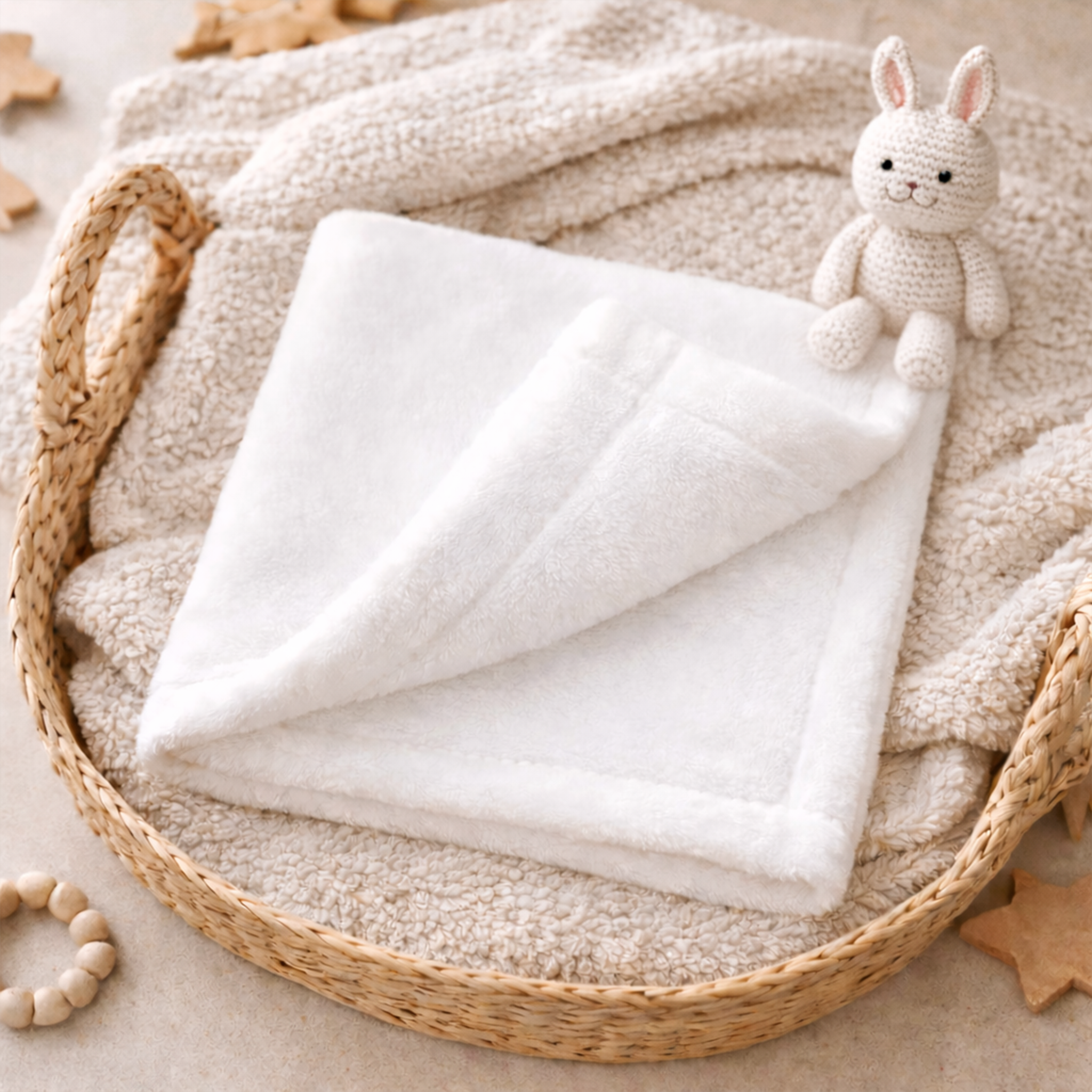 Minky Baby Lovey Blanket - Thumbnail Image
