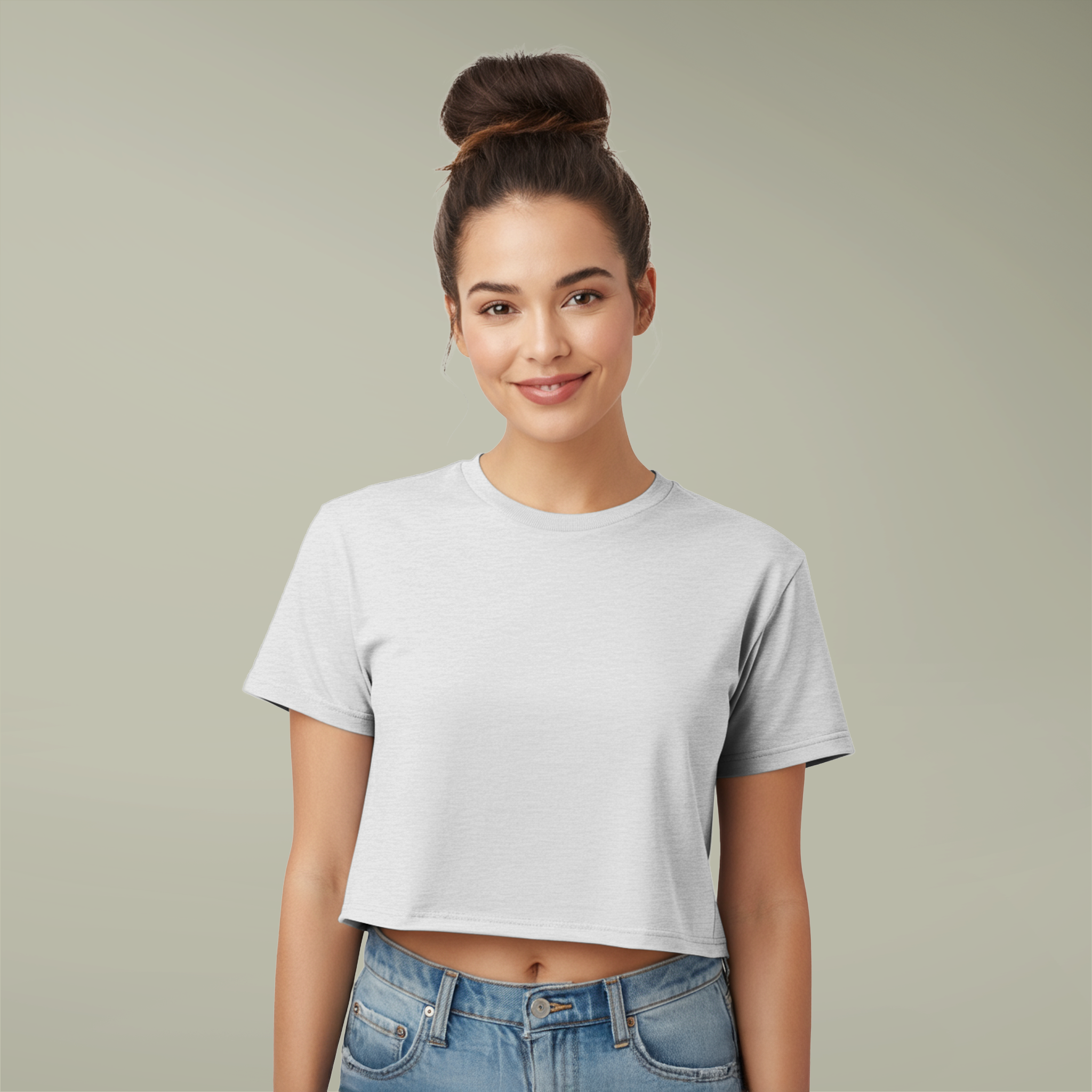 Women's Cropped Boxy Tee - Main Image