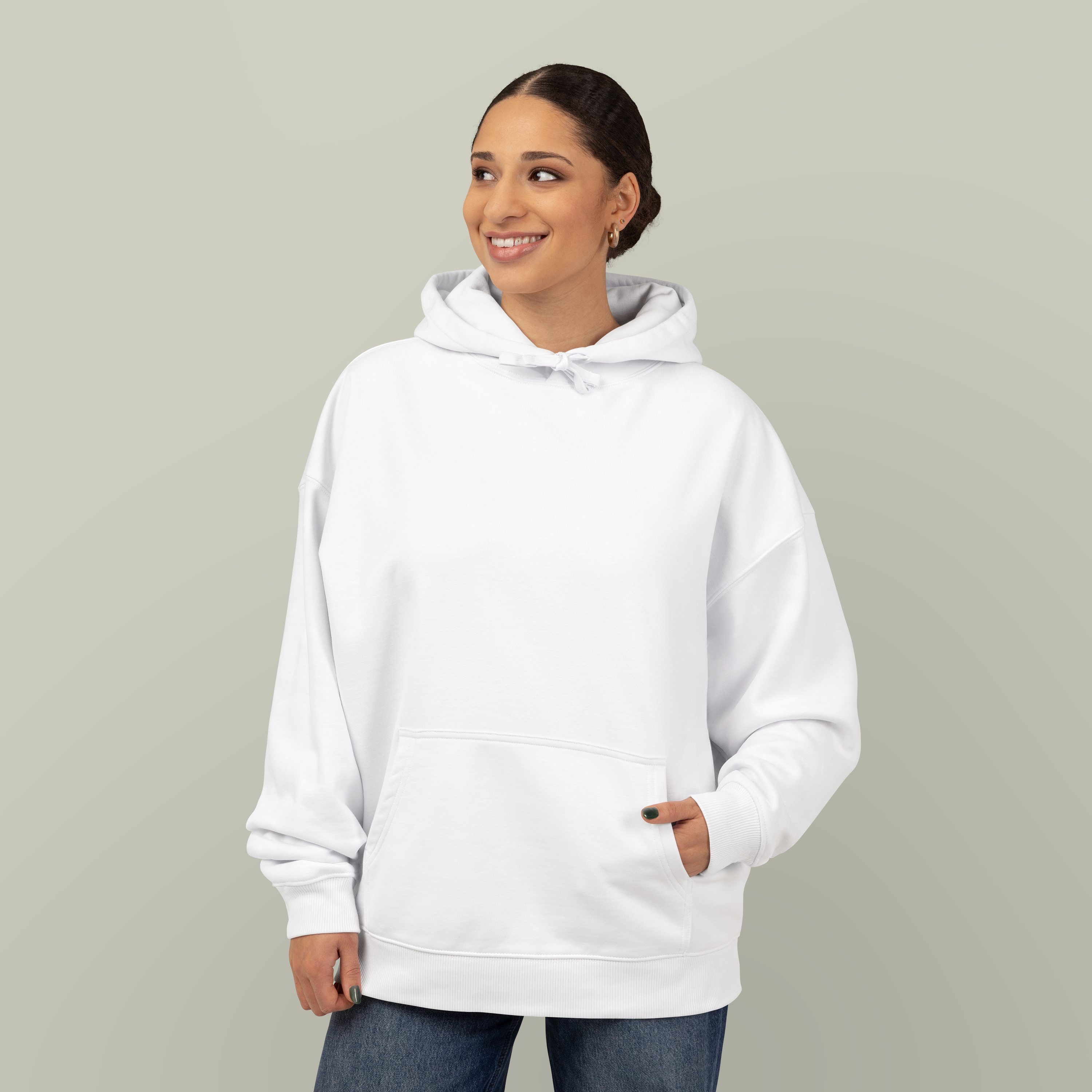 Unisex Organic Relaxed Slammer Hoodie - Thumbnail Image