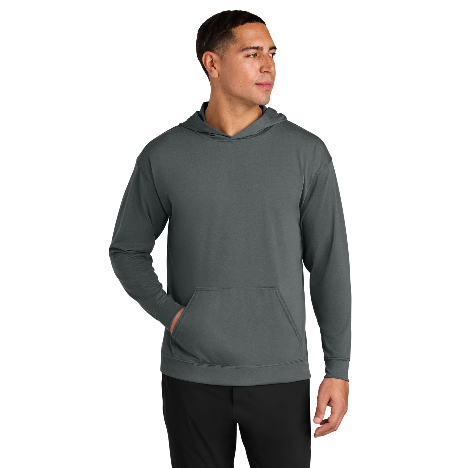 Softek Long Sleeve Hooded Tee - Thumbnail Image
